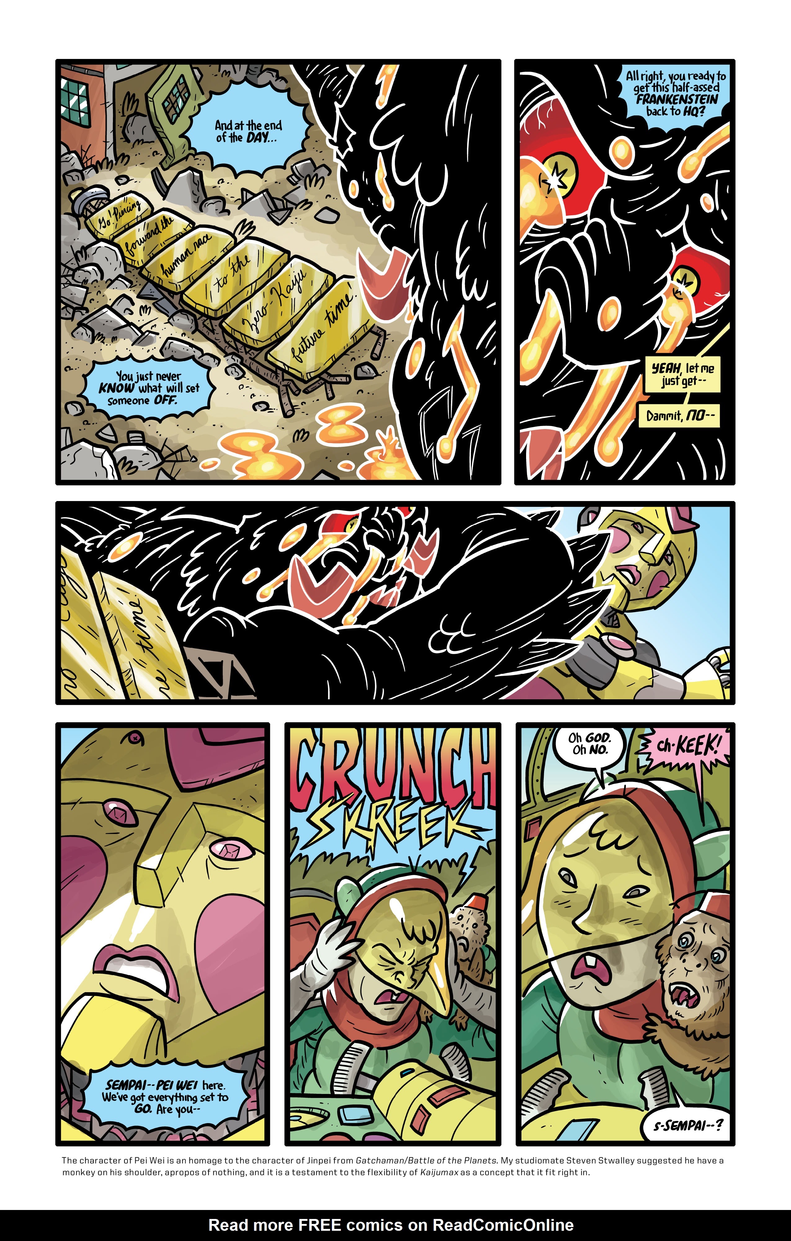 Read online Kaijumax: Deluxe Edition comic -  Issue # TPB 1 (Part 3) - 1