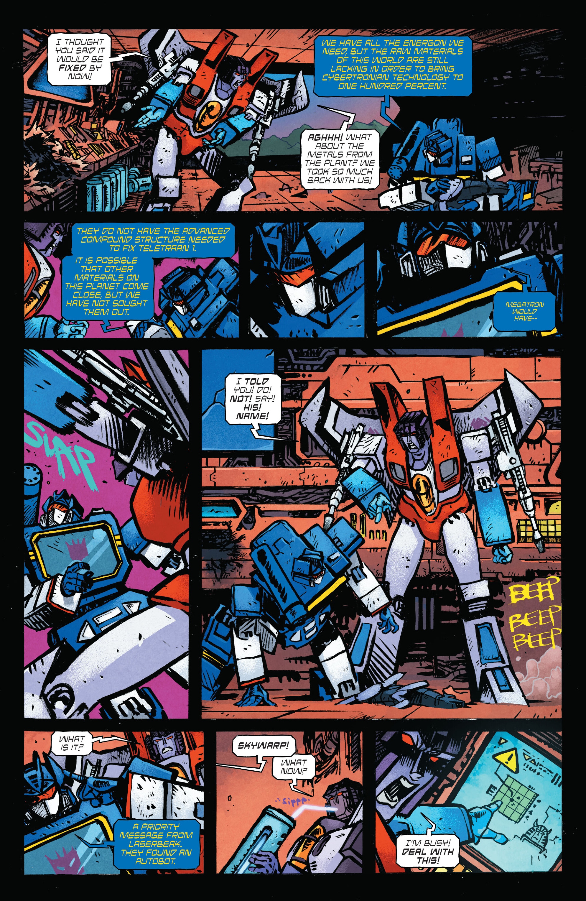 Read online Transformers (2023) comic -  Issue #3 - 7
