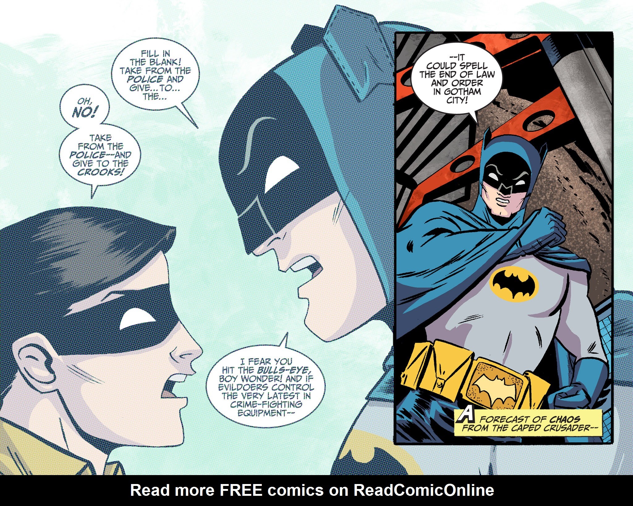 Read online Batman '66 [I] comic -  Issue #39 - 54