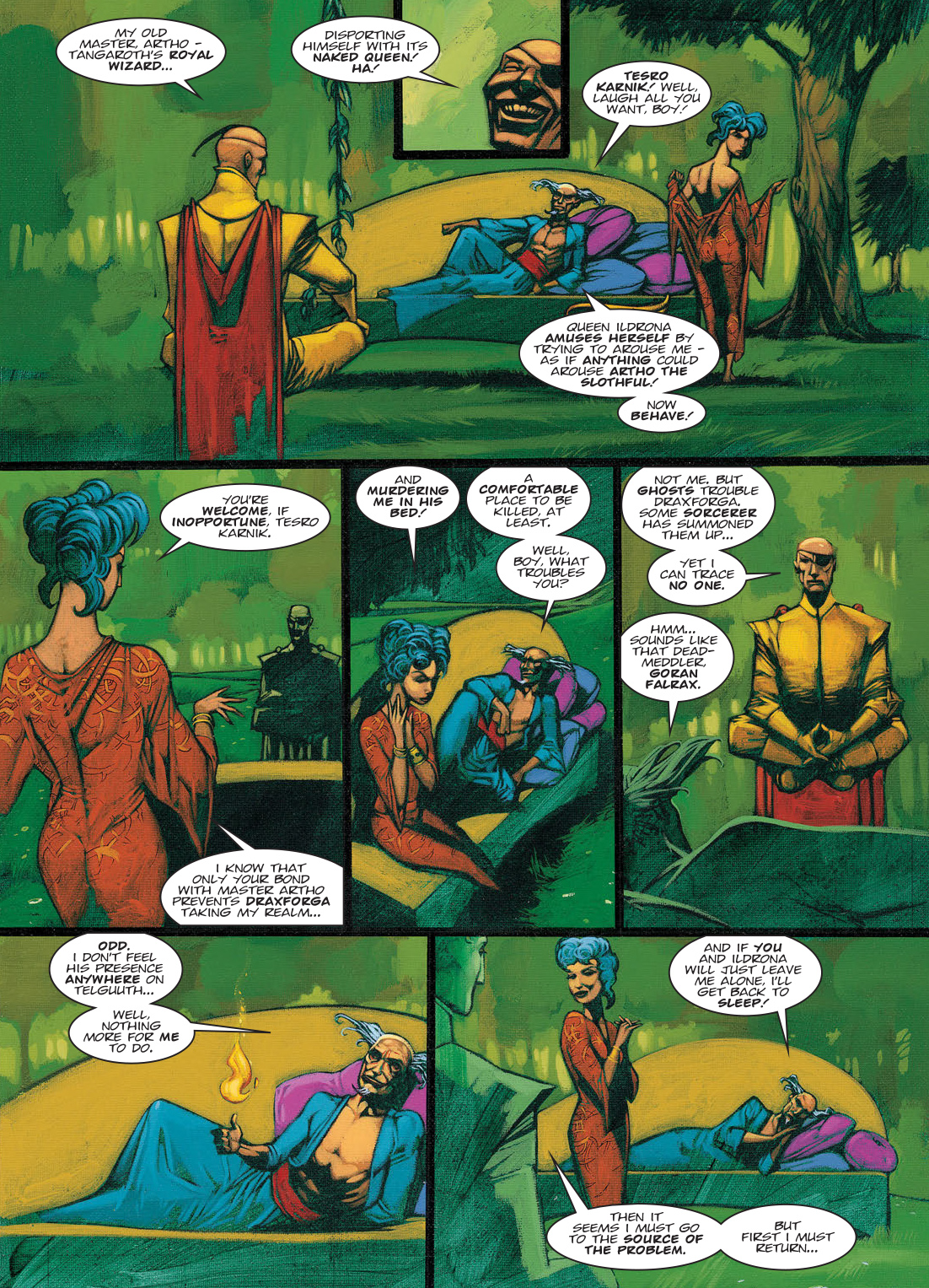 Read online Tales of Telguuth comic -  Issue # TPB - 60