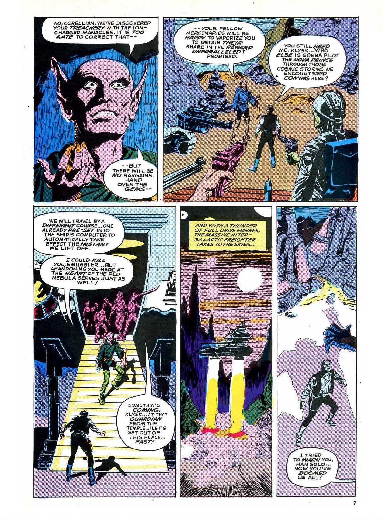 Read online Return of the Jedi comic -  Issue #141 - 7