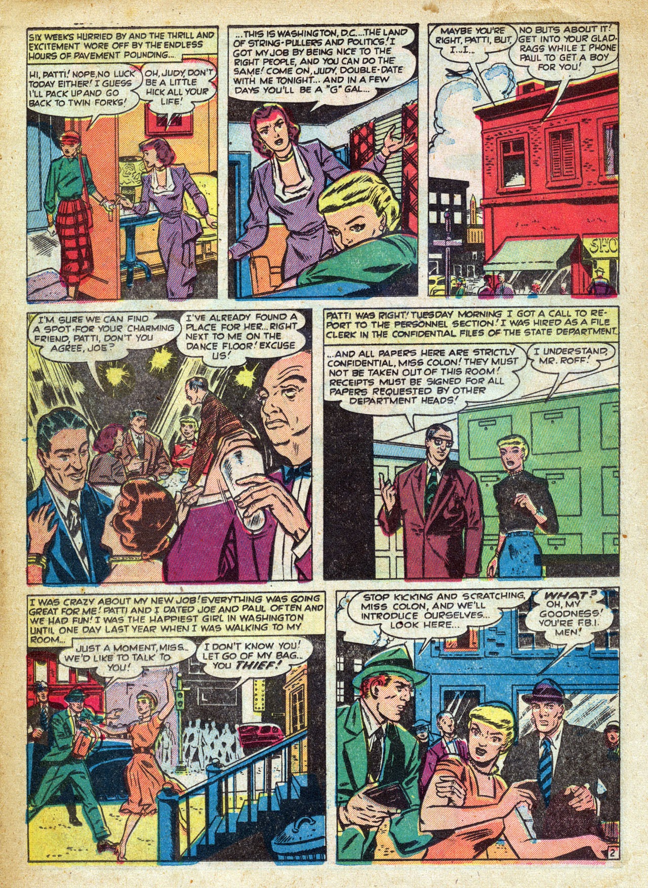 Read online Girl Comics (1949) comic -  Issue #7 - 12