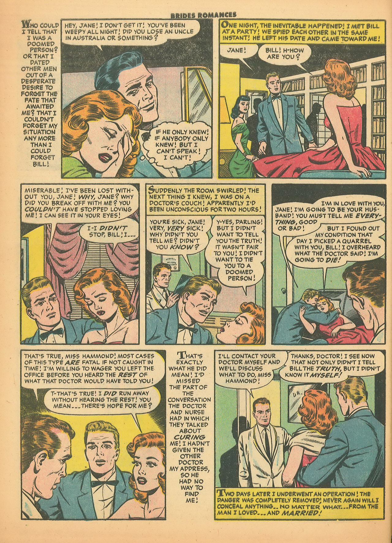 Read online Brides Romances comic -  Issue #18 - 34
