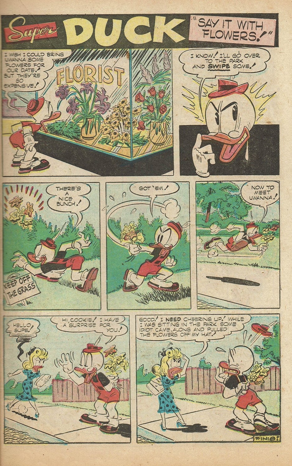 Read online Super Duck Comics comic -  Issue #51 - 19