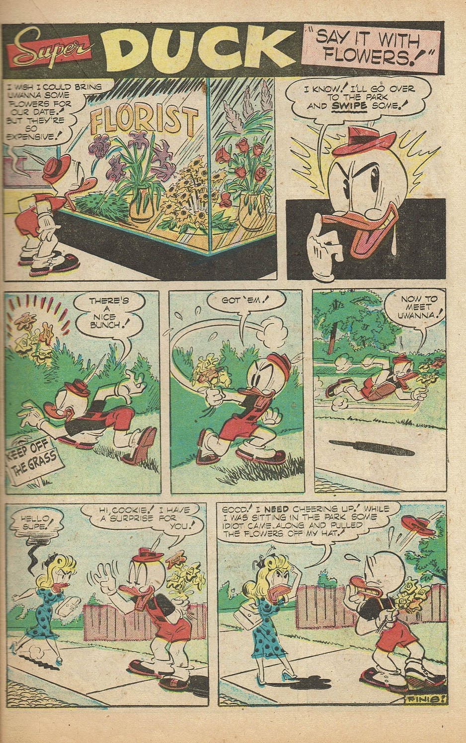 Read online Super Duck Comics comic -  Issue #51 - 19