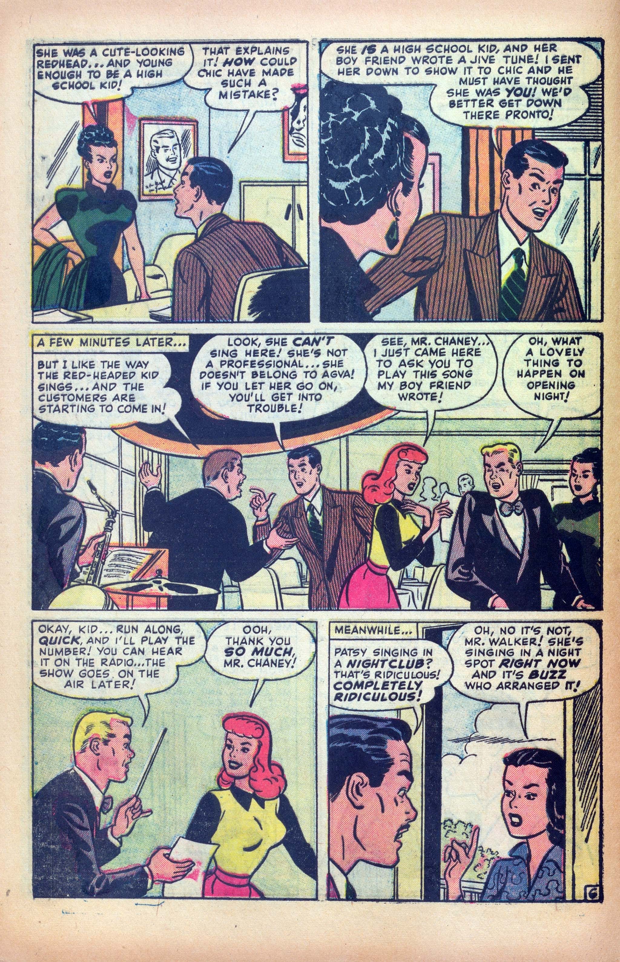 Read online Patsy and her Pals comic -  Issue #6 - 8