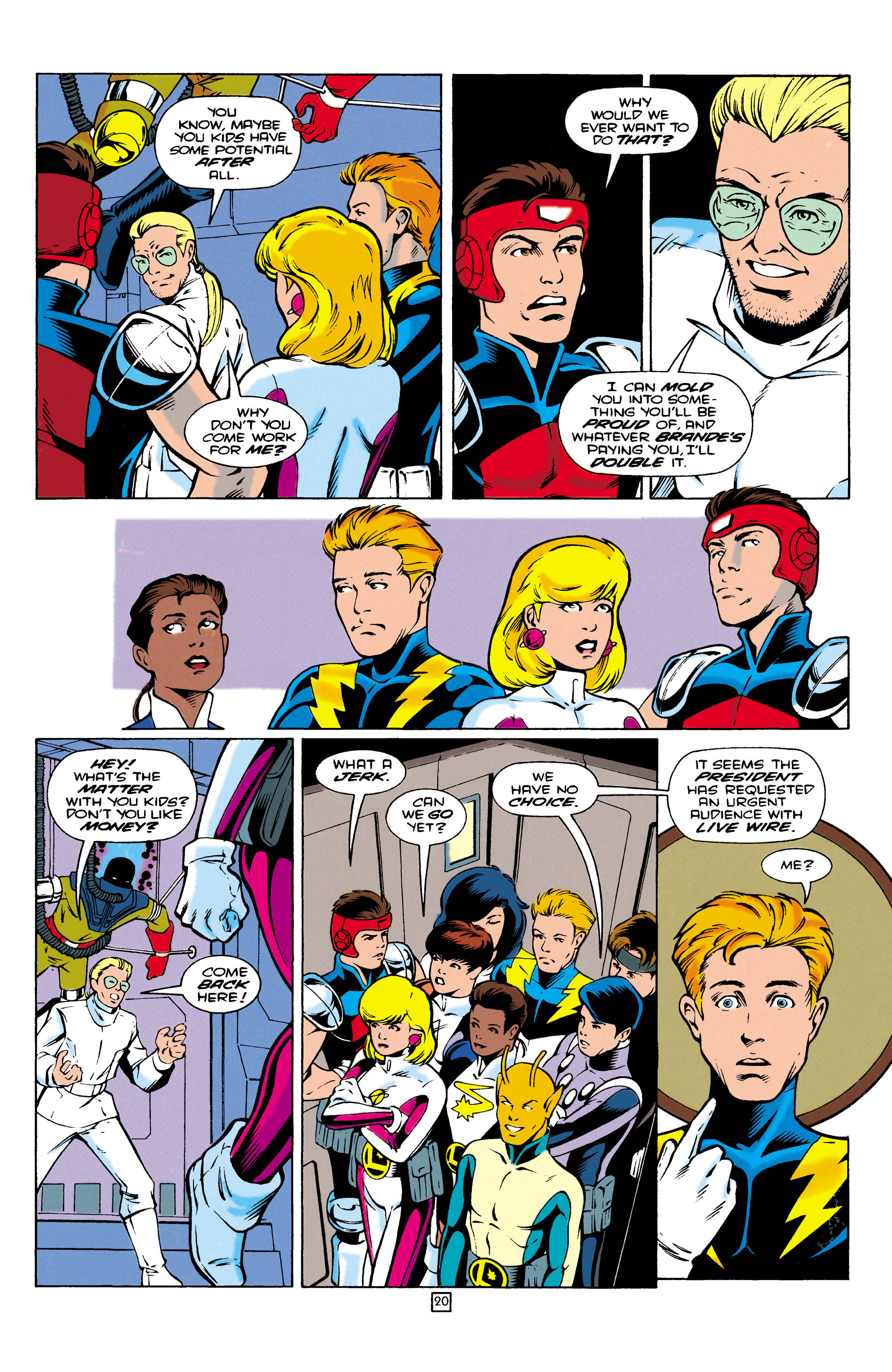 Read online Legionnaires comic -  Issue #20 - 21