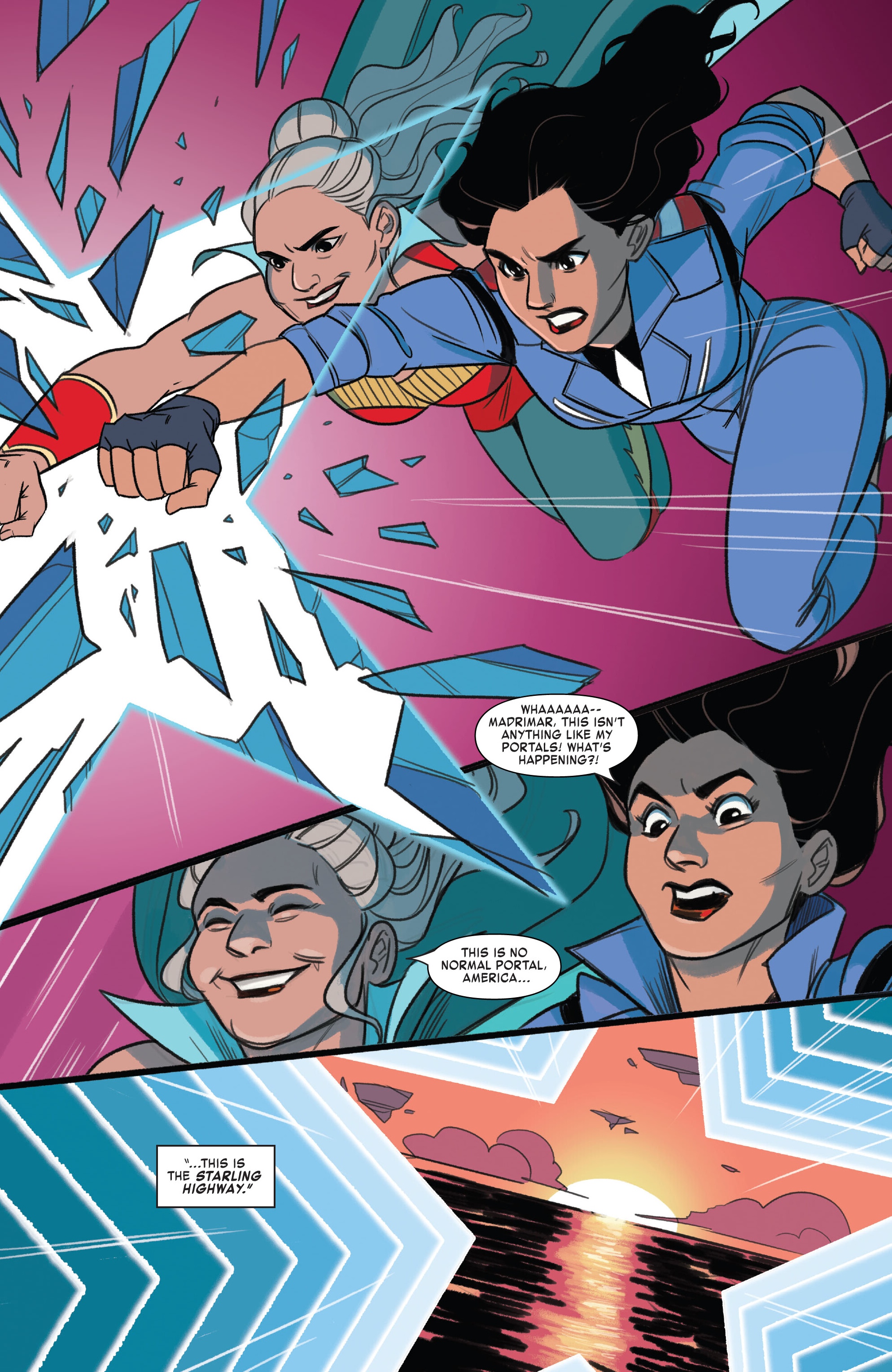 Read online Marvel-Verse: America Chavez comic -  Issue # TPB - 91