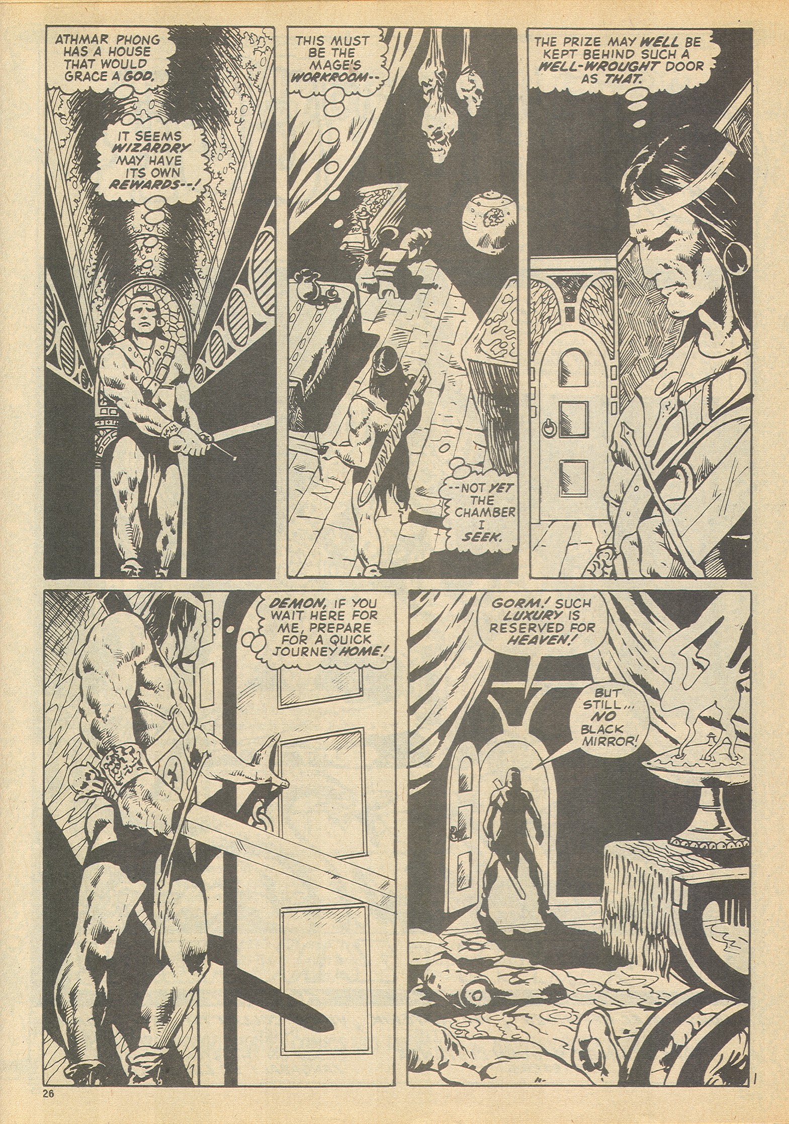 Read online The Savage Sword of Conan (1975) comic -  Issue #14 - 26