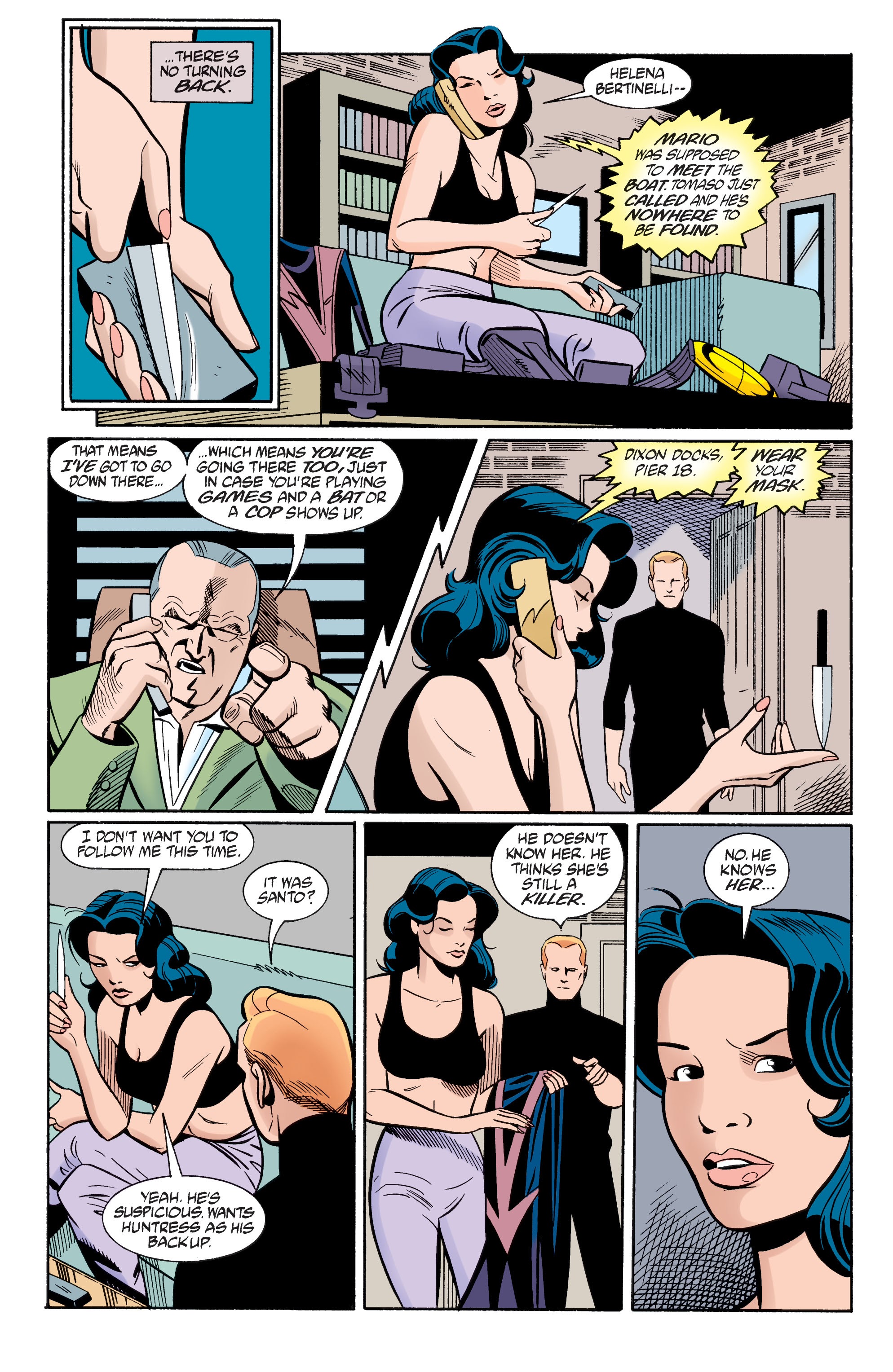 Read online Batman/Huntress: Cry for Blood comic -  Issue # _TPB Birds of Prey - Huntress - 140