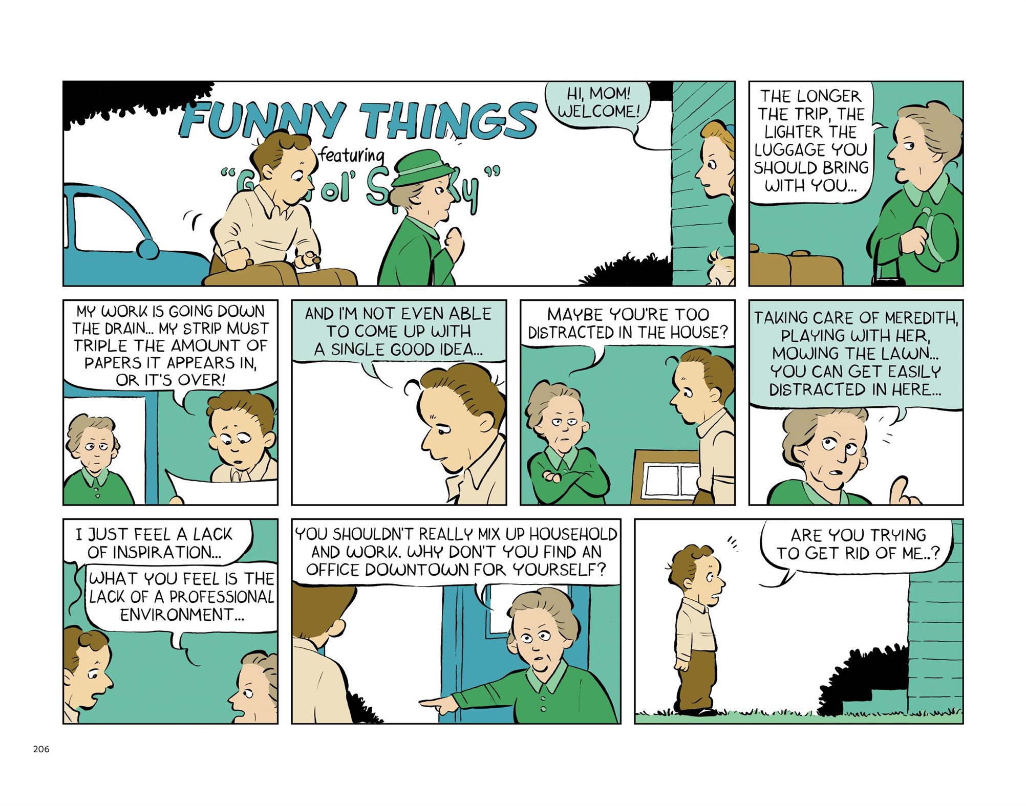 Read online Funny Things: A Comic Strip Biography of Charles M. Schulz comic -  Issue # TPB (Part 3) - 9