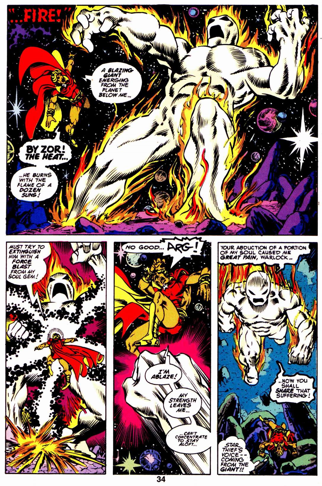 Read online Warlock (1982) comic -  Issue #4 - 36