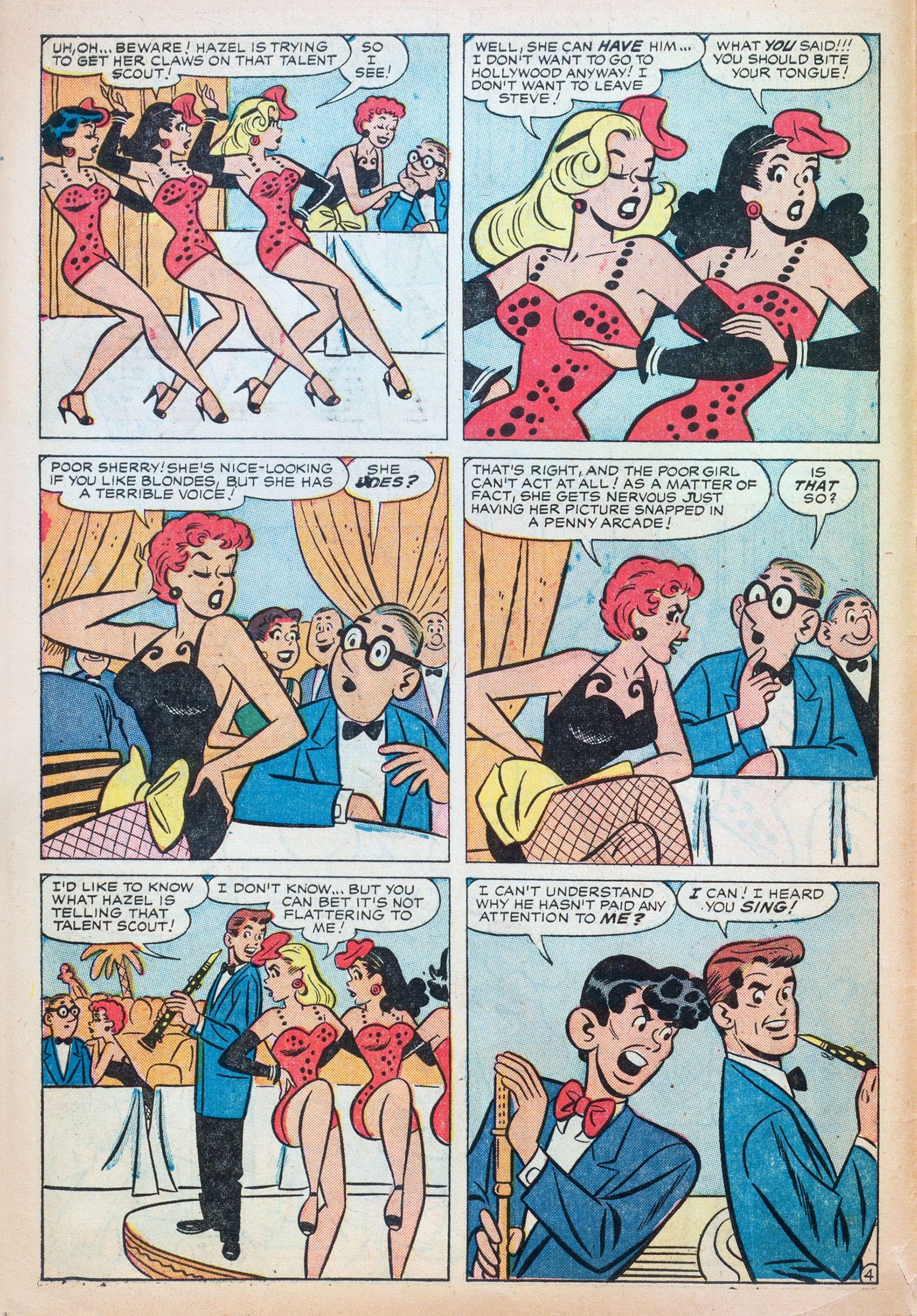 Read online Sherry the Showgirl (1956) comic -  Issue #3 - 6