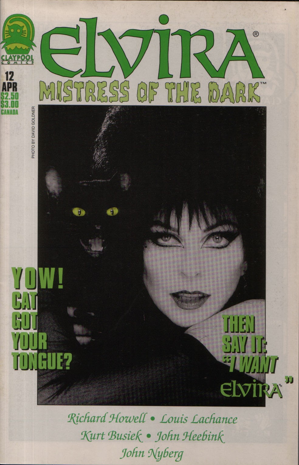Read online Elvira, Mistress of the Dark comic -  Issue #12 - 1