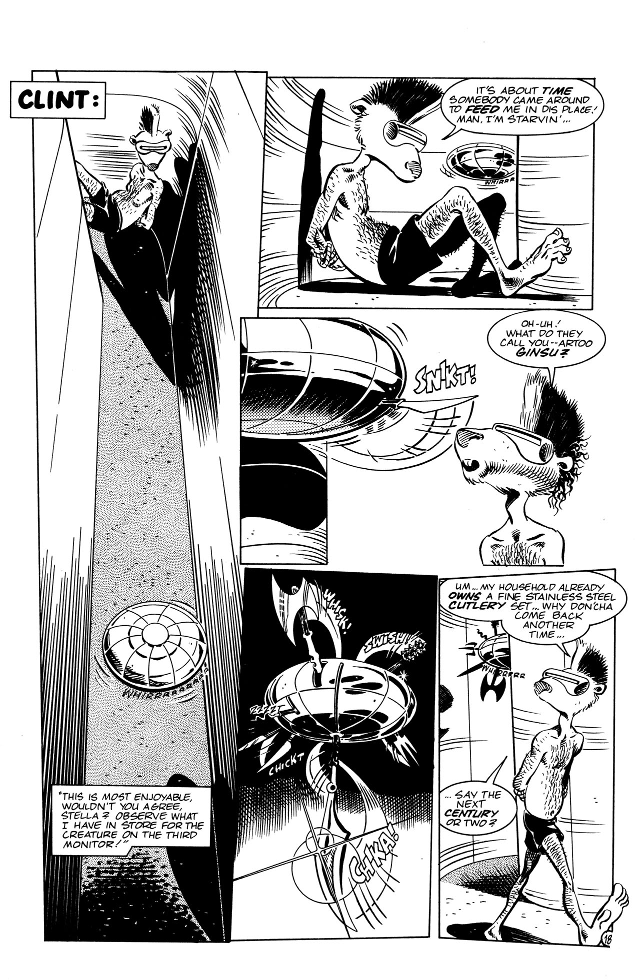 Read online Adolescent Radioactive Black Belt Hamsters comic -  Issue #7 - 19