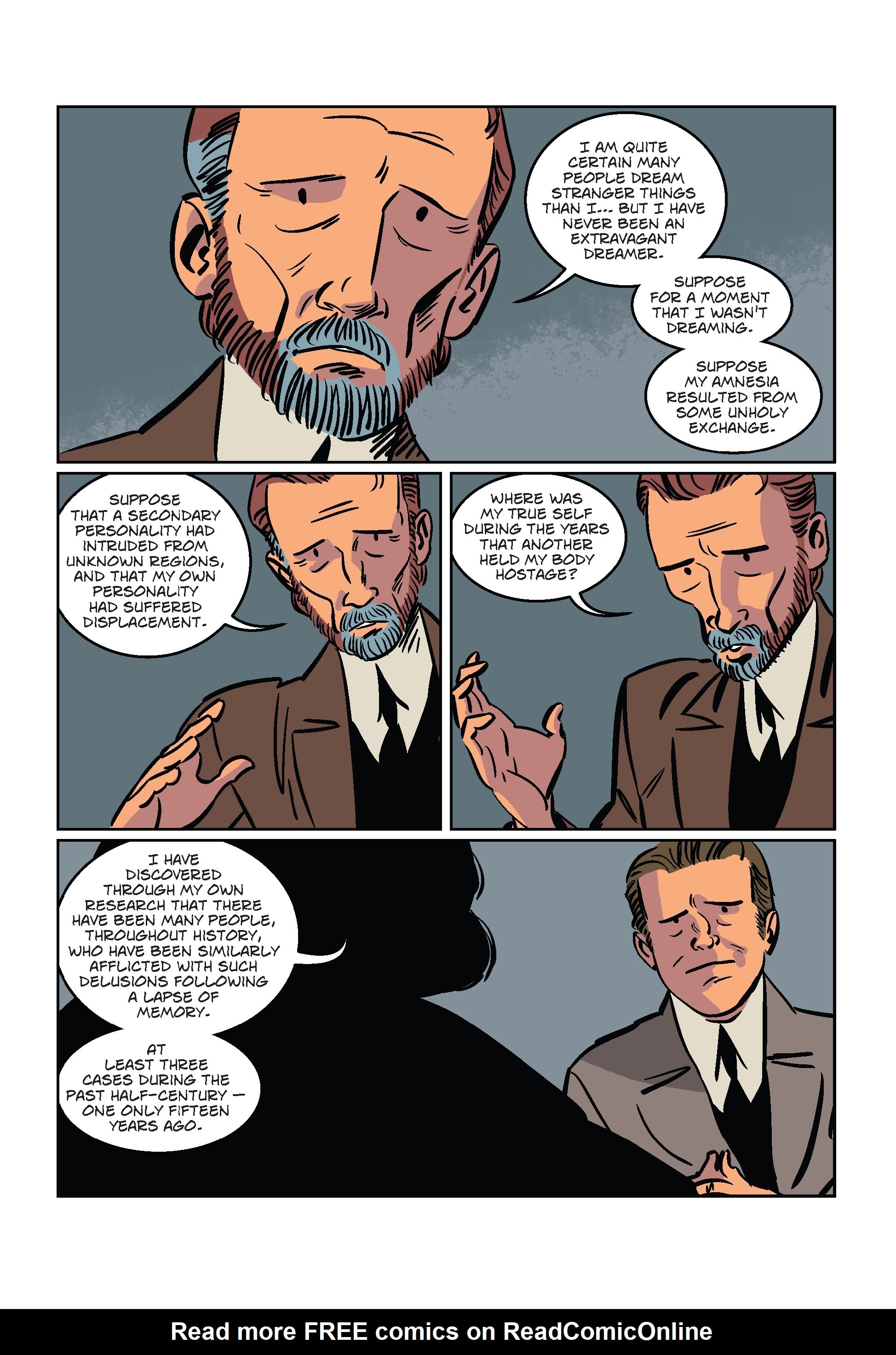 Read online H.P. Lovecraft The Shadow Out of Time comic -  Issue # TPB - 34