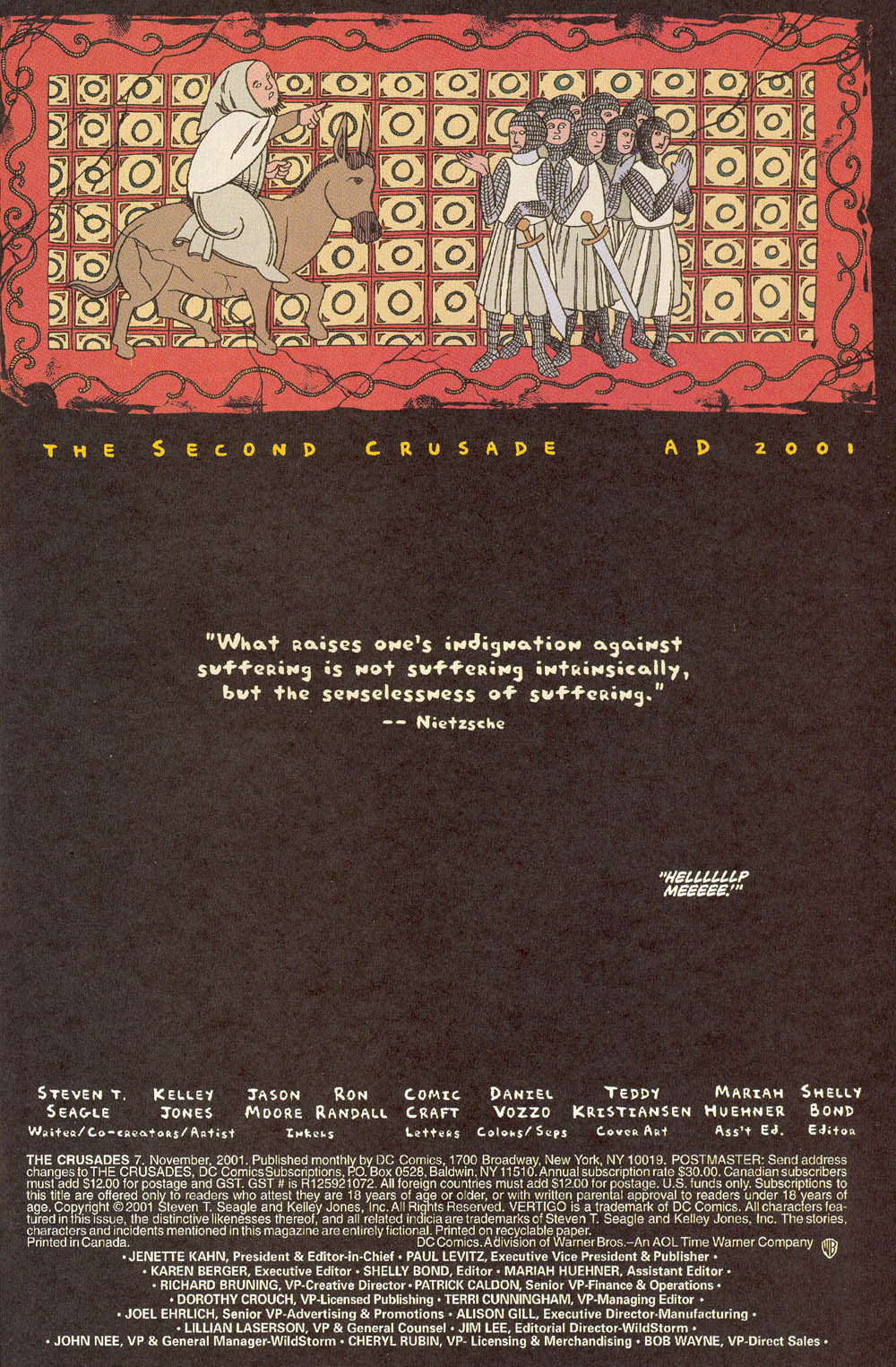 Read online The Crusades comic -  Issue #7 - 2