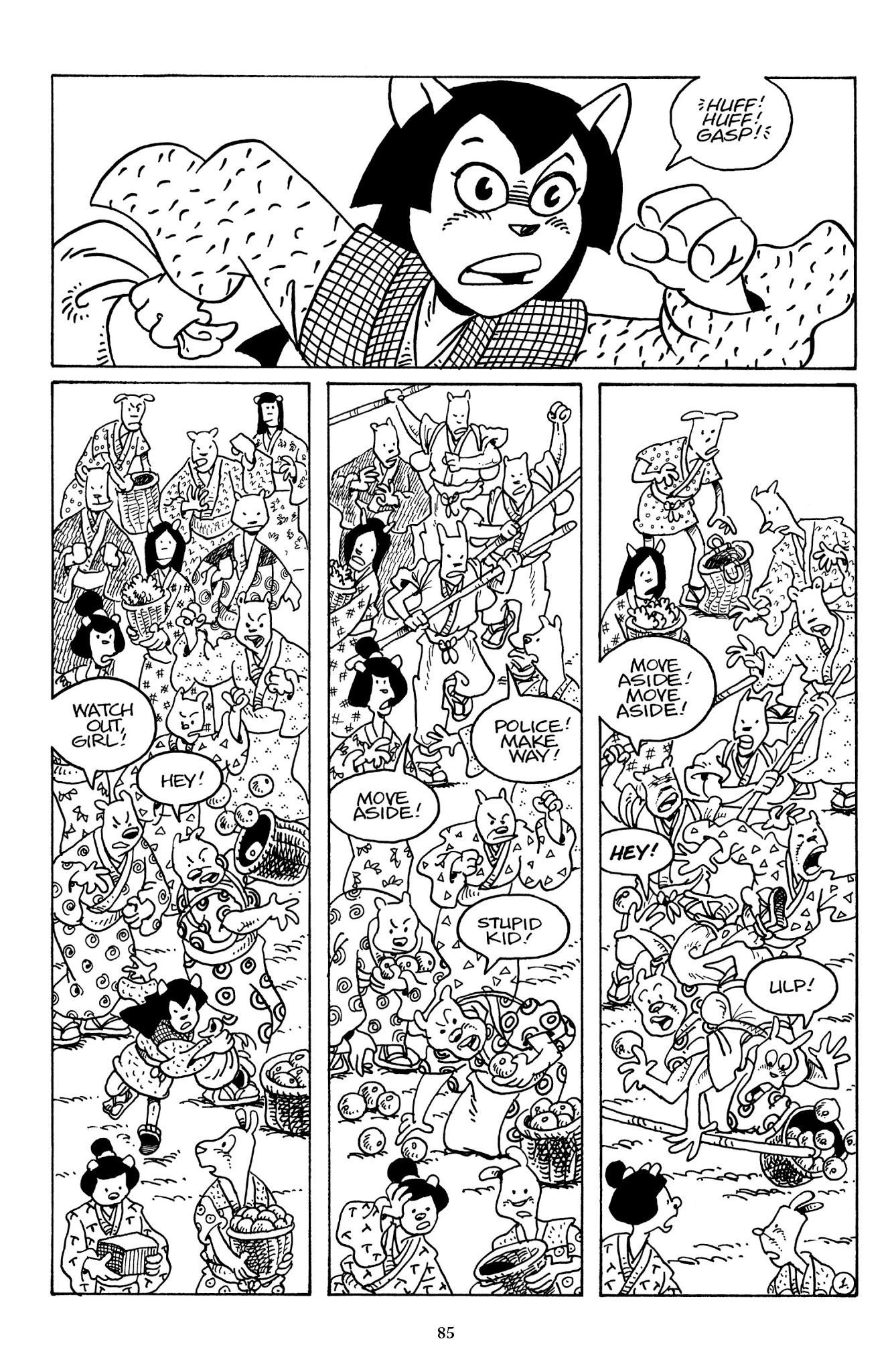 Read online The Usagi Yojimbo Saga comic -  Issue # TPB 7 - 83