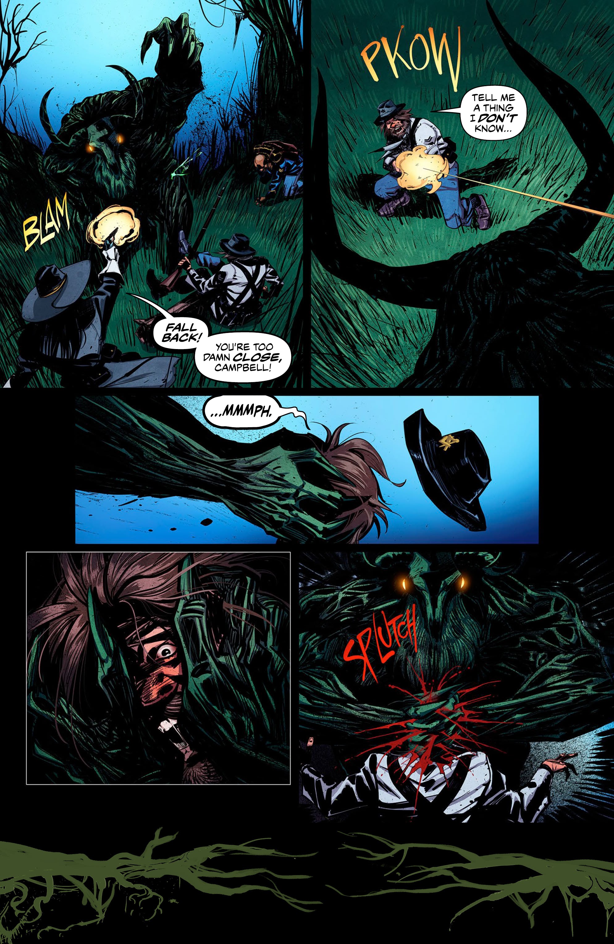 Read online Swamp God comic -  Issue #3 - 14