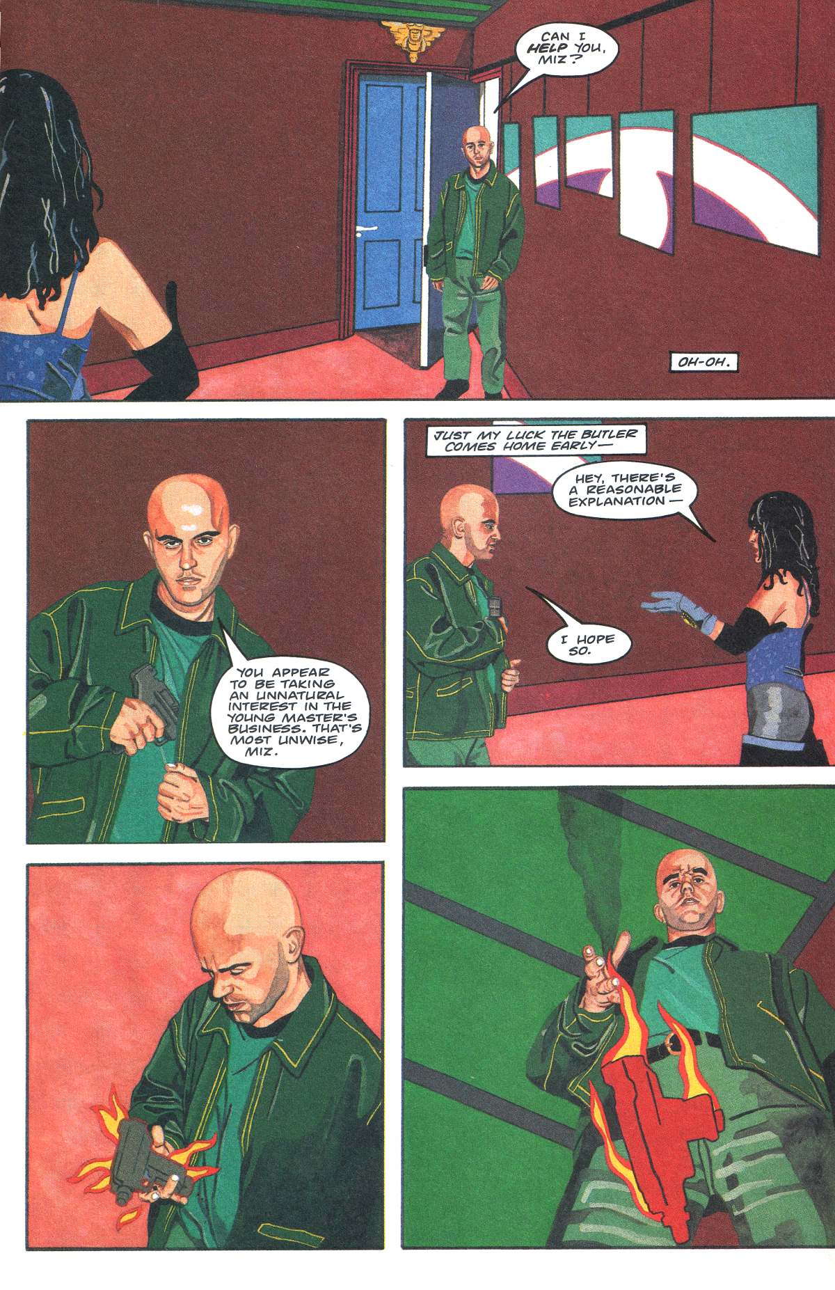Read online Judge Dredd: The Megazine comic -  Issue #18 - 19