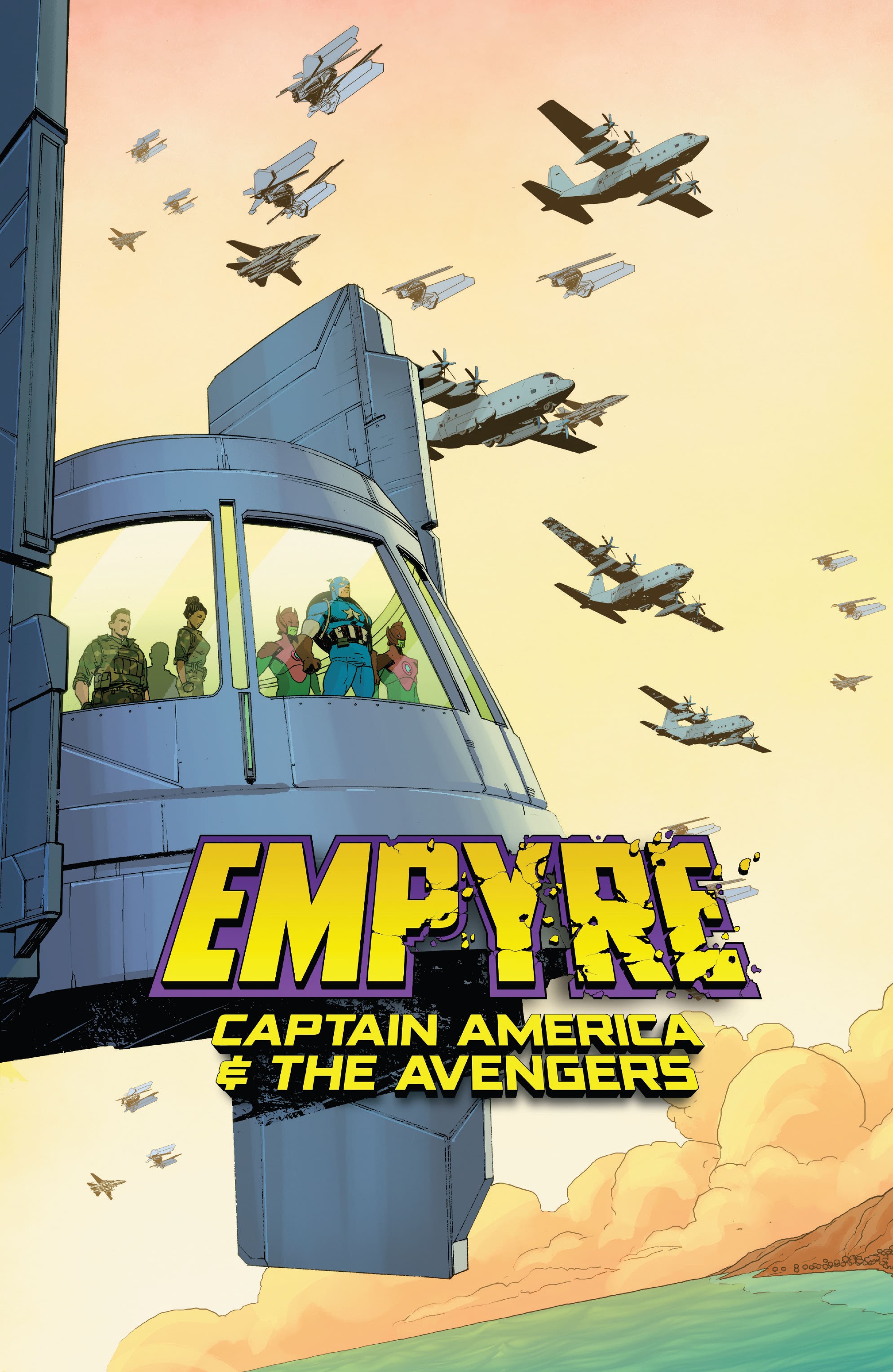 Read online Empyre: Captain America & The Avengers comic -  Issue # TPB - 2