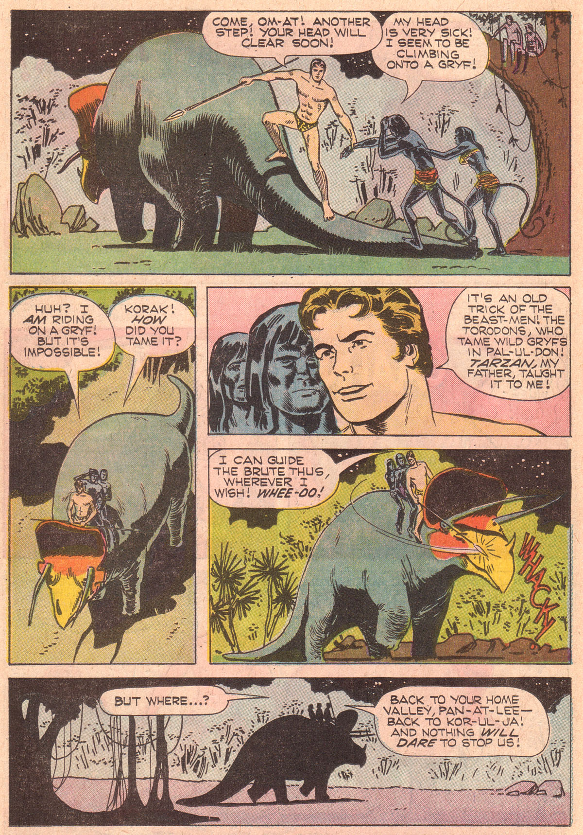 Read online Korak, Son of Tarzan (1964) comic -  Issue #25 - 26
