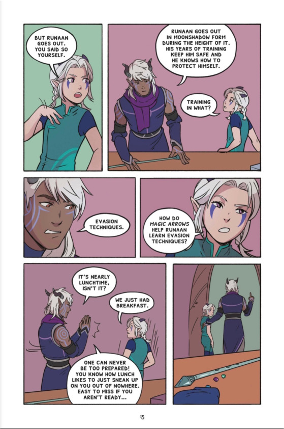 Read online The Dragon Prince: Bloodmoon Huntress comic -  Issue # TPB - 18
