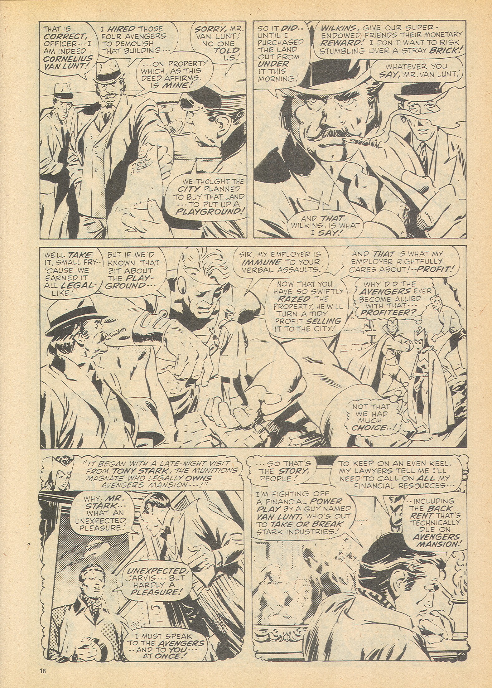 Read online The Avengers (1973) comic -  Issue #118 - 18