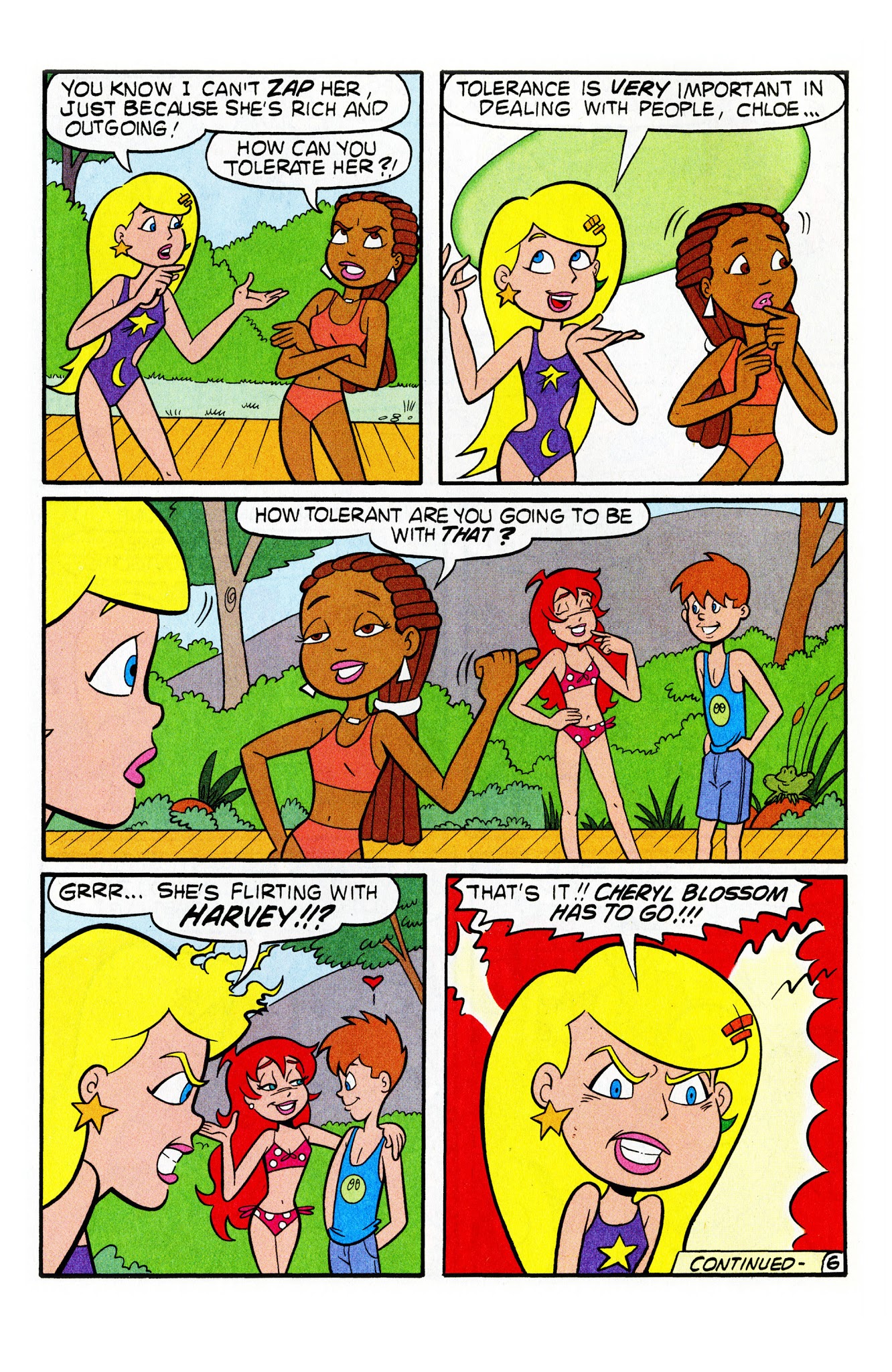 Read online Cheryl Blossom comic -  Issue #34 - 7