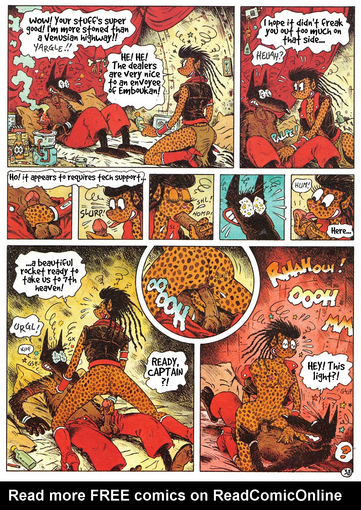 Read online Gazoline and the Red Planet comic -  Issue # Full - 41