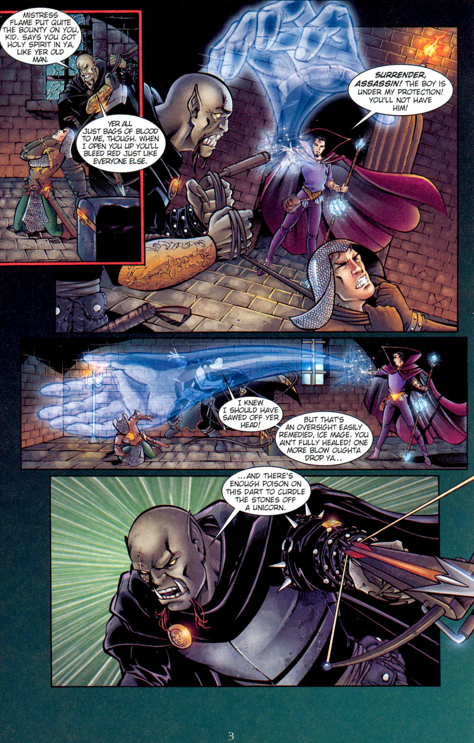 Read online Dungeons & Dragons: Tempests Gate comic -  Issue #3 - 5
