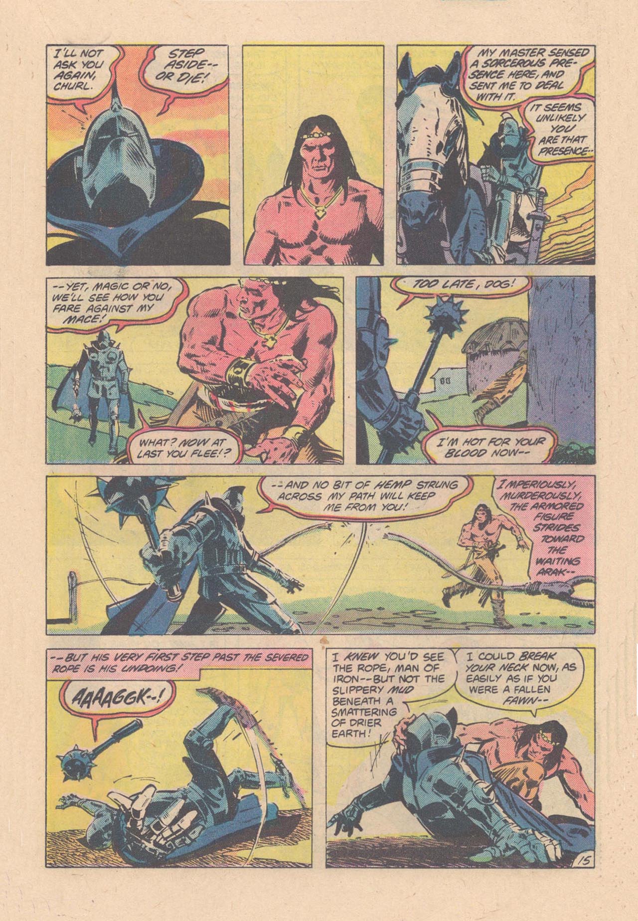 Read online Arak Son of Thunder comic -  Issue #3 - 19