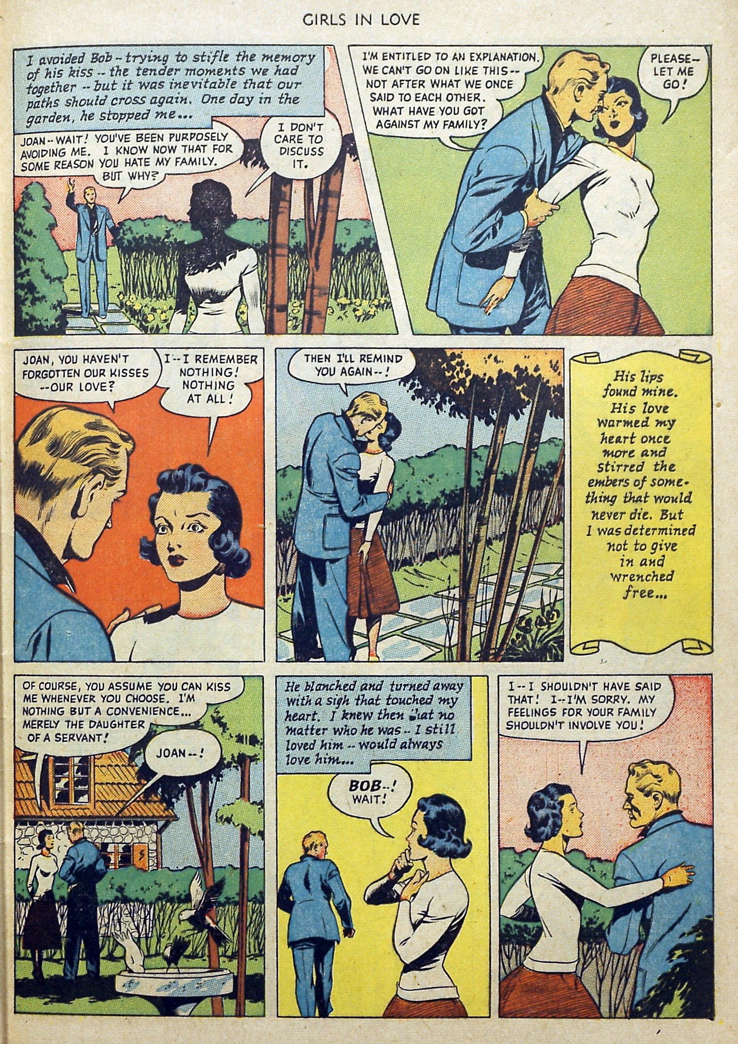 Read online Girls in Love (1950) comic -  Issue #1 - 29