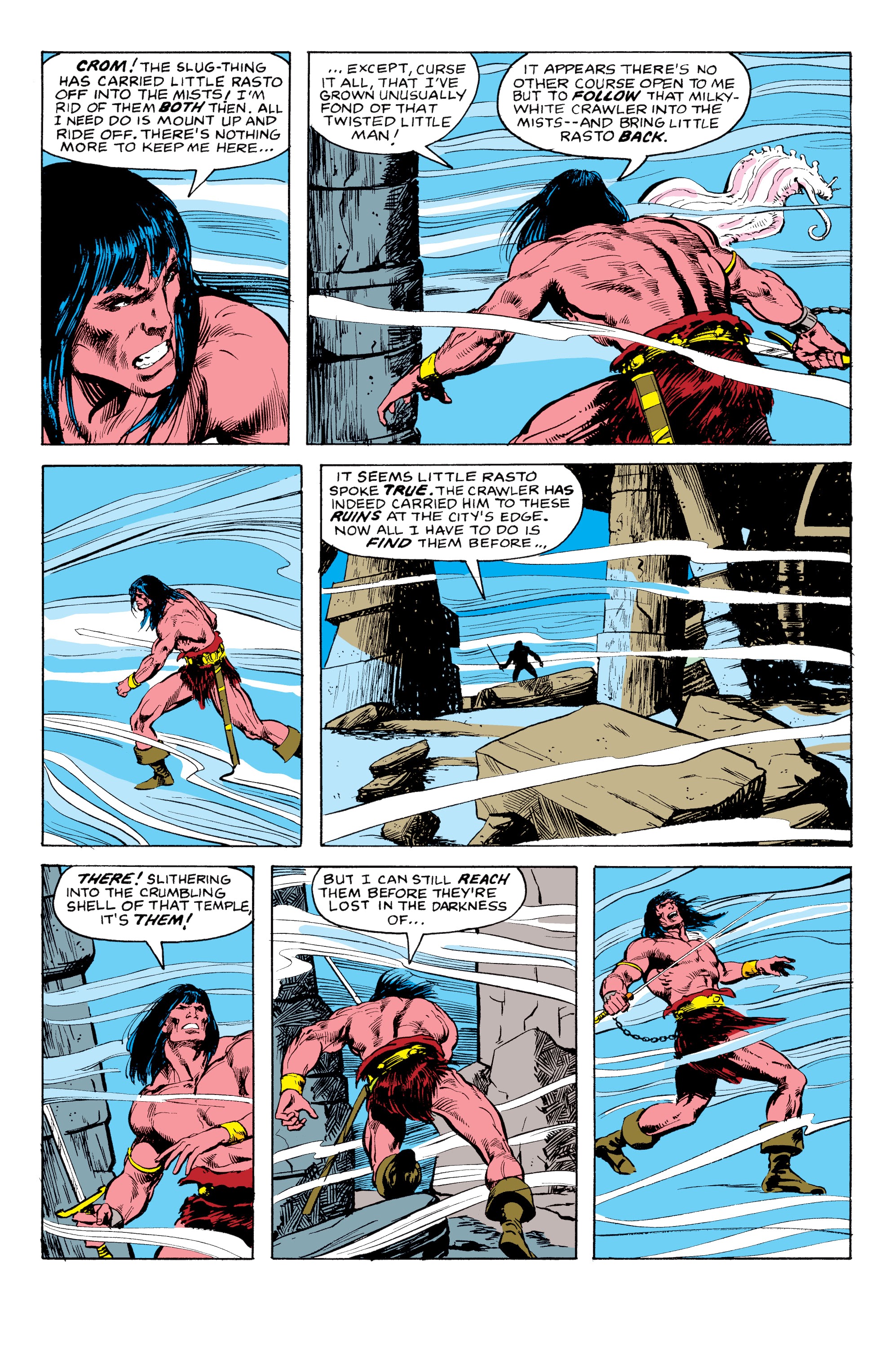 Read online Conan the Barbarian Epic Collection: The Original Marvel Years - Of Once and Future Kings comic -  Issue # TPB (Part 3) - 100