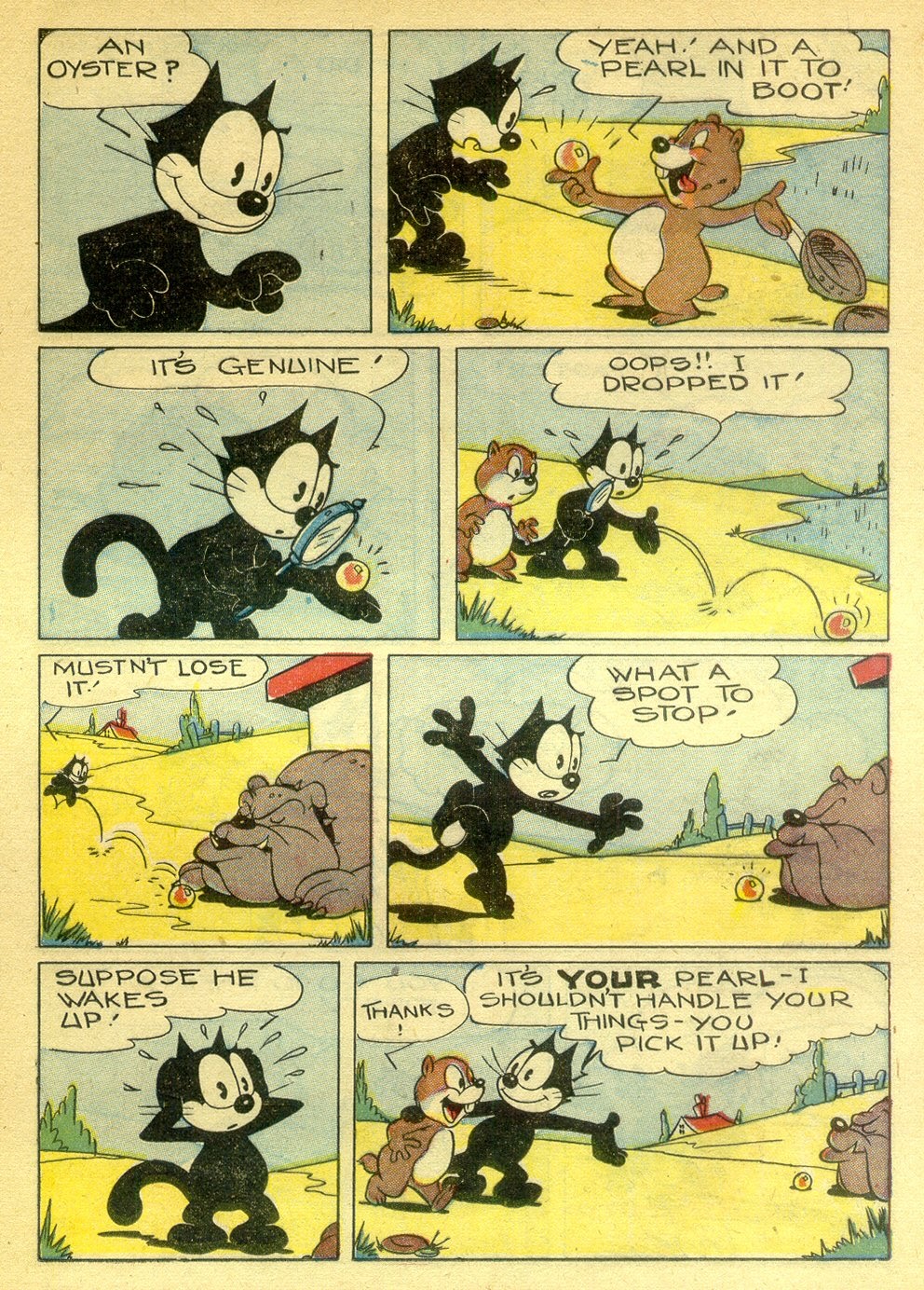 Read online Felix the Cat (1948) comic -  Issue #7 - 36