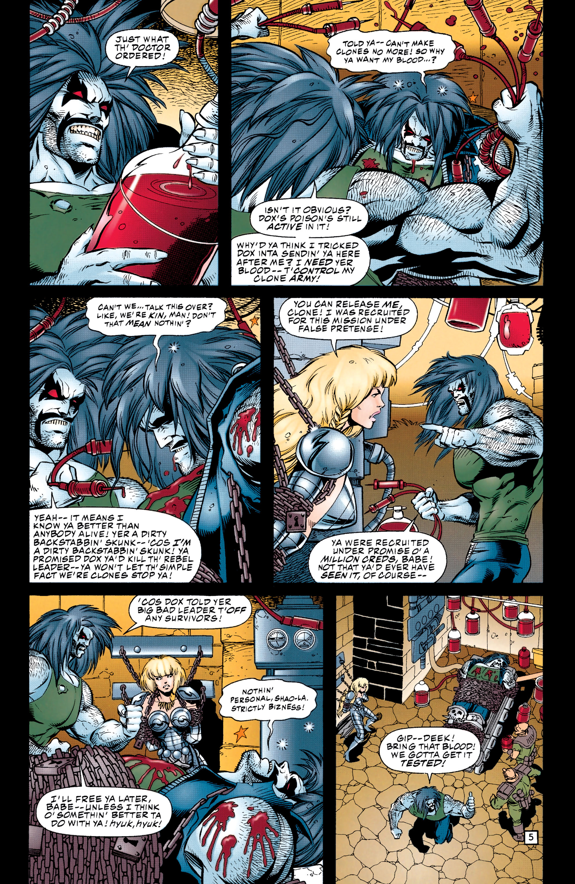 Read online Lobo (1993) comic -  Issue #9 - 6