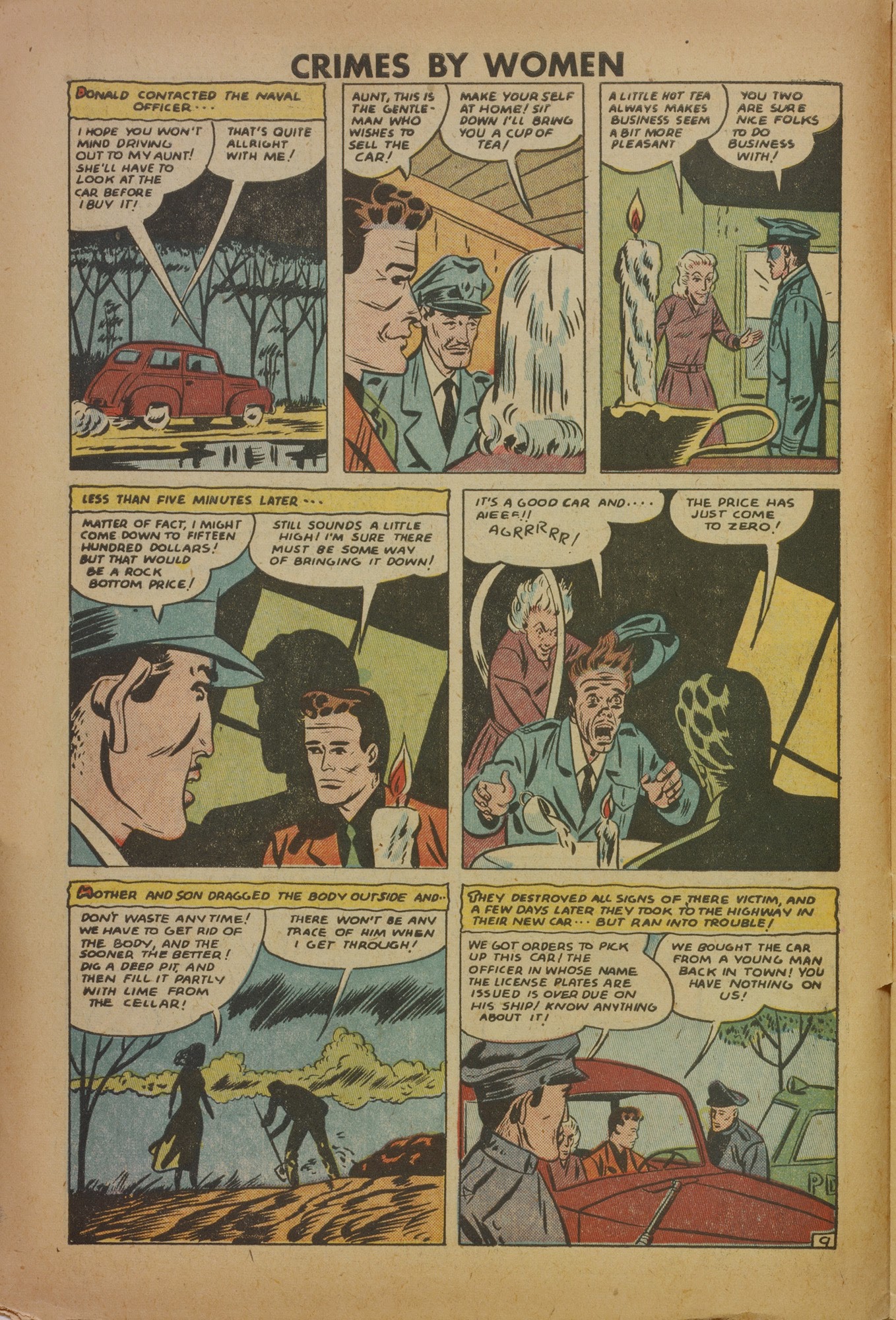 Read online Crimes By Women comic -  Issue #14 - 10