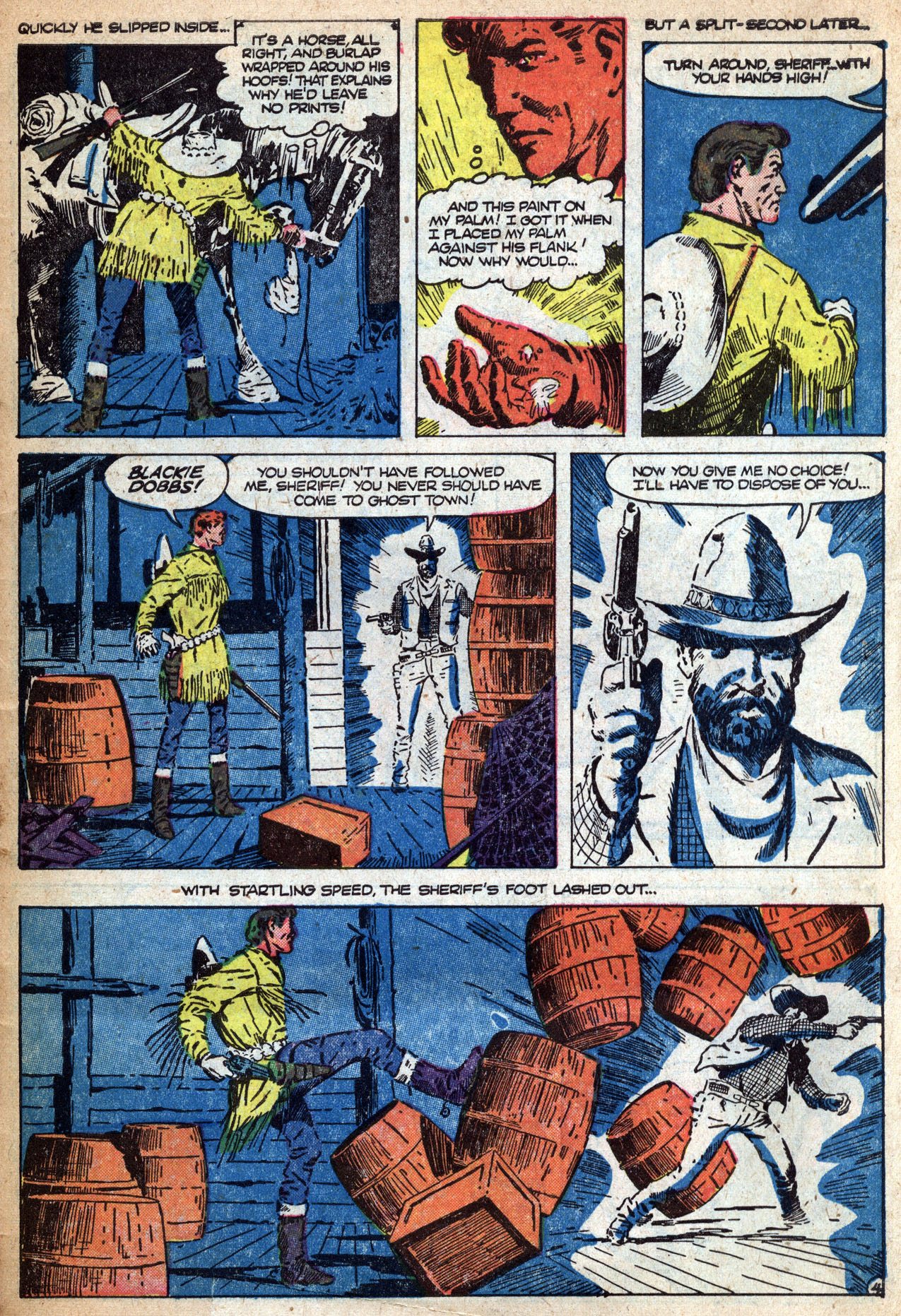Read online Western Gunfighters (1956) comic -  Issue #26 - 31