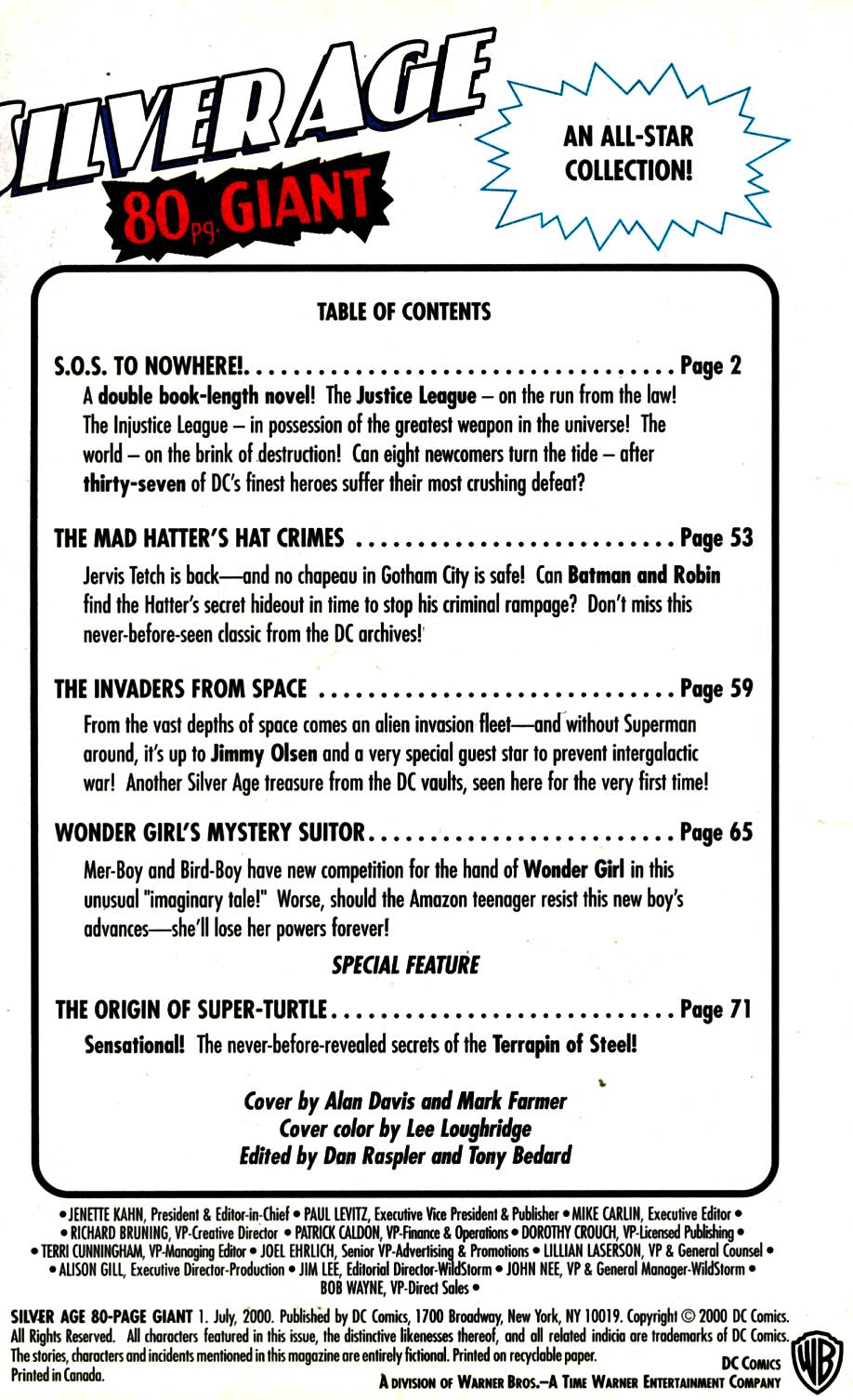 Read online Silver Age 80-Page Giant comic -  Issue # Full - 2