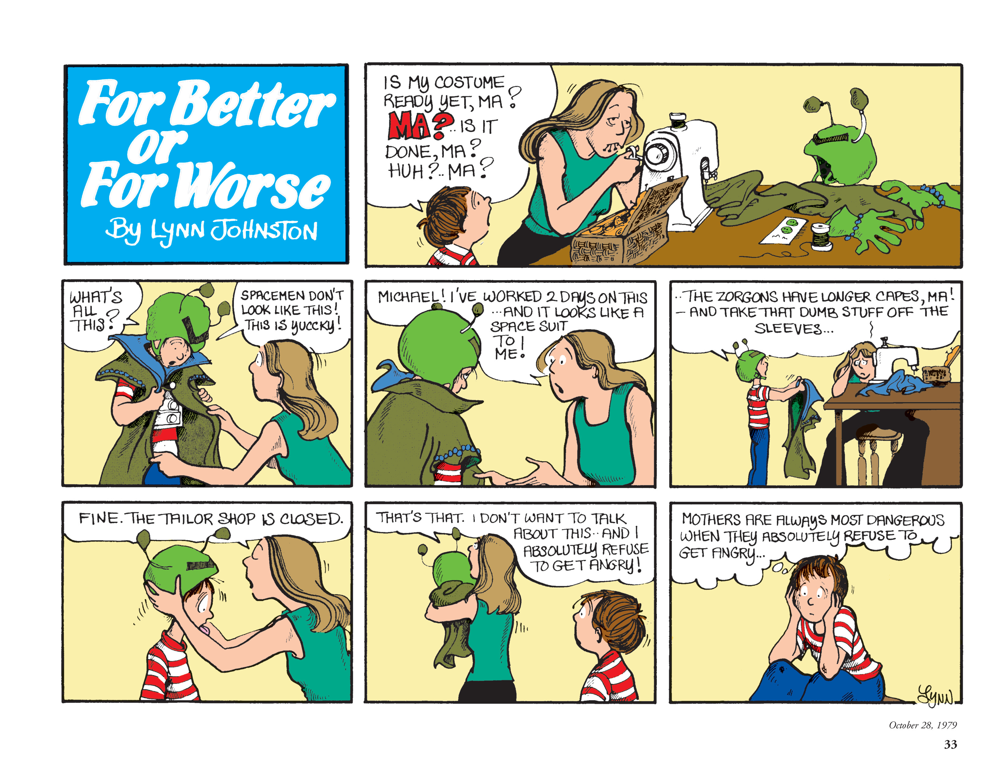 Read online For Better Or For Worse: The Complete Library comic -  Issue # TPB 1 (Part 1) - 33