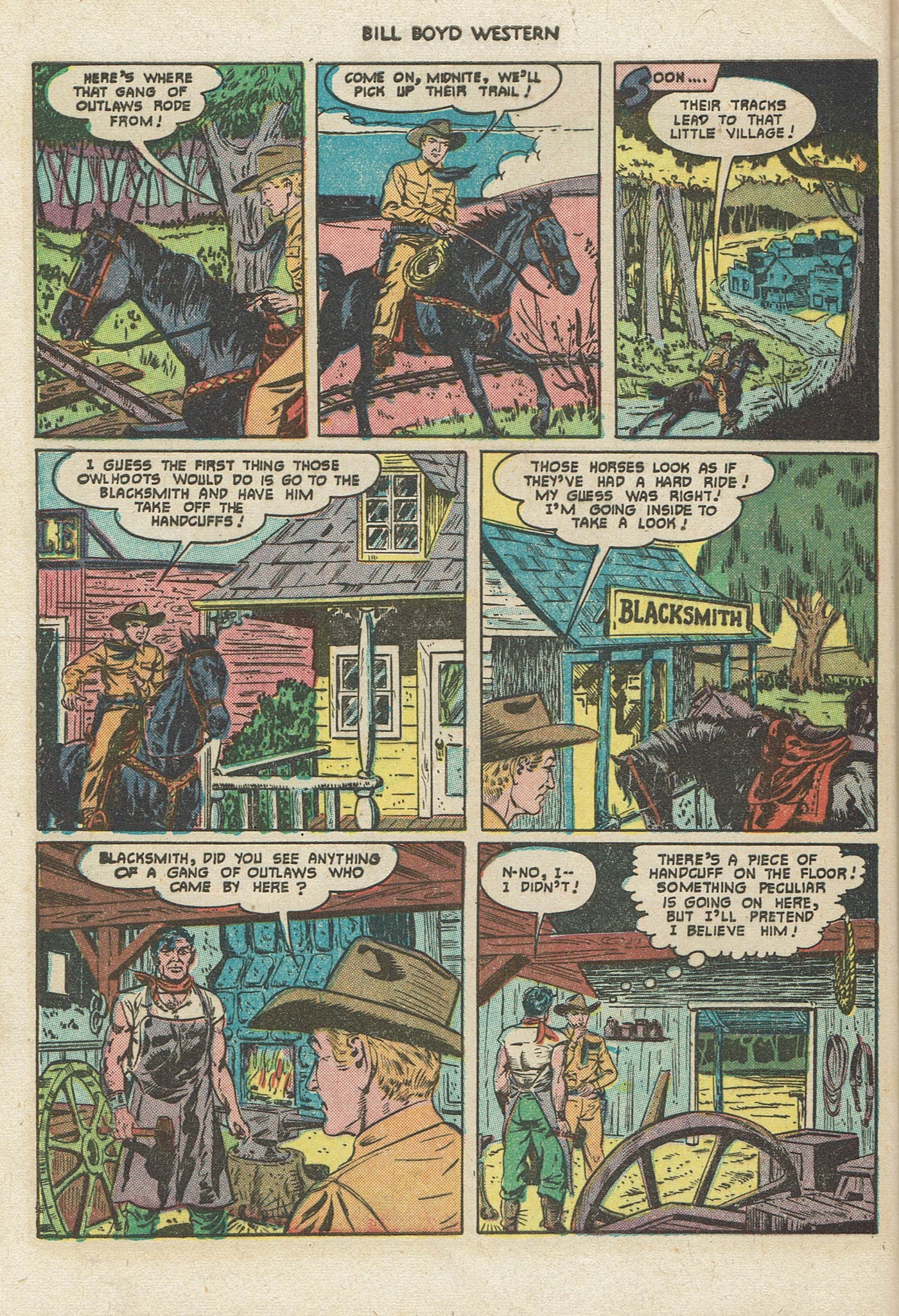 Read online Bill Boyd Western comic -  Issue #13 - 48