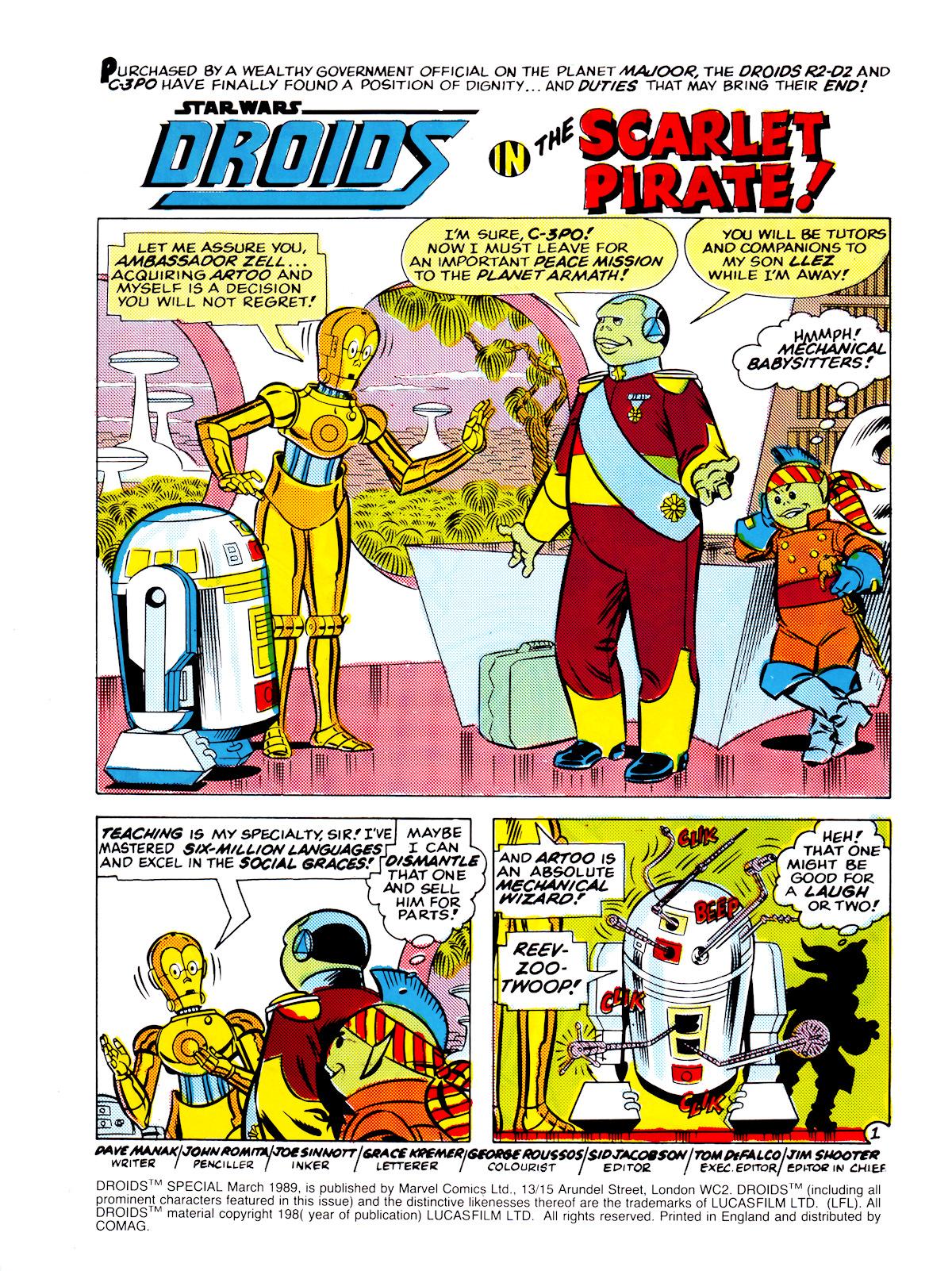 Read online Droids Special comic -  Issue # Full - 2