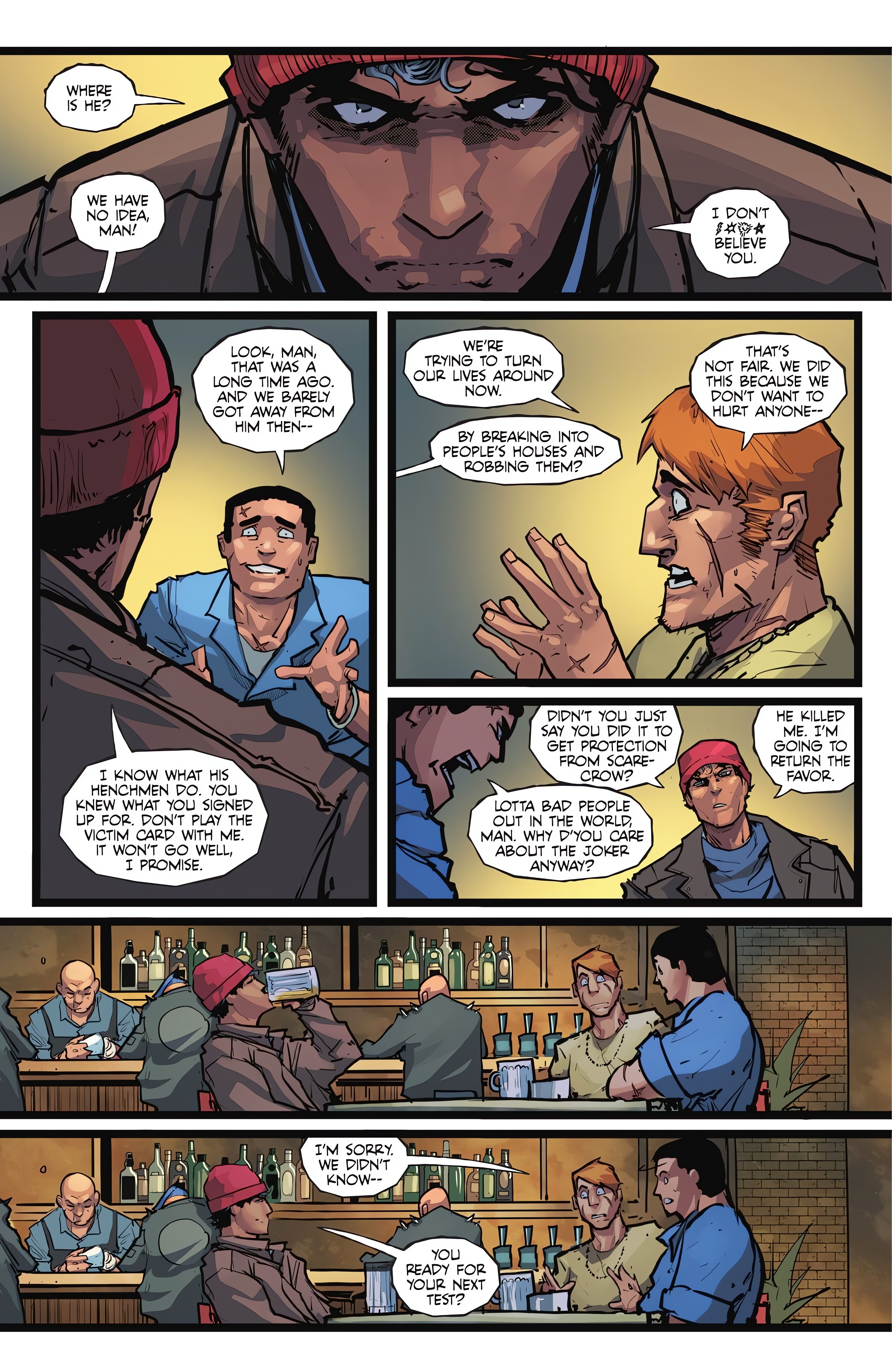 Read online Batman/Catwoman: The Gotham War: Red Hood comic -  Issue #1 - 11