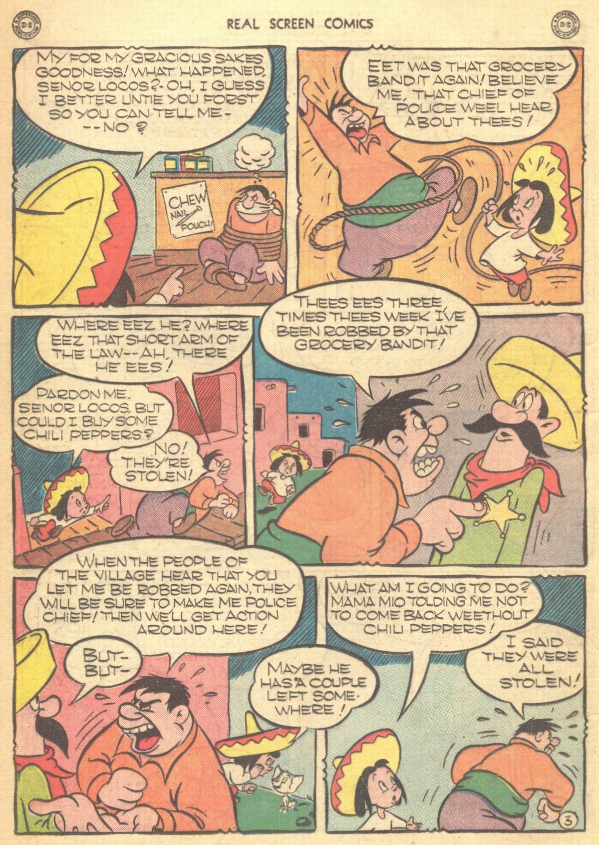 Read online Real Screen Comics comic -  Issue #4 - 18