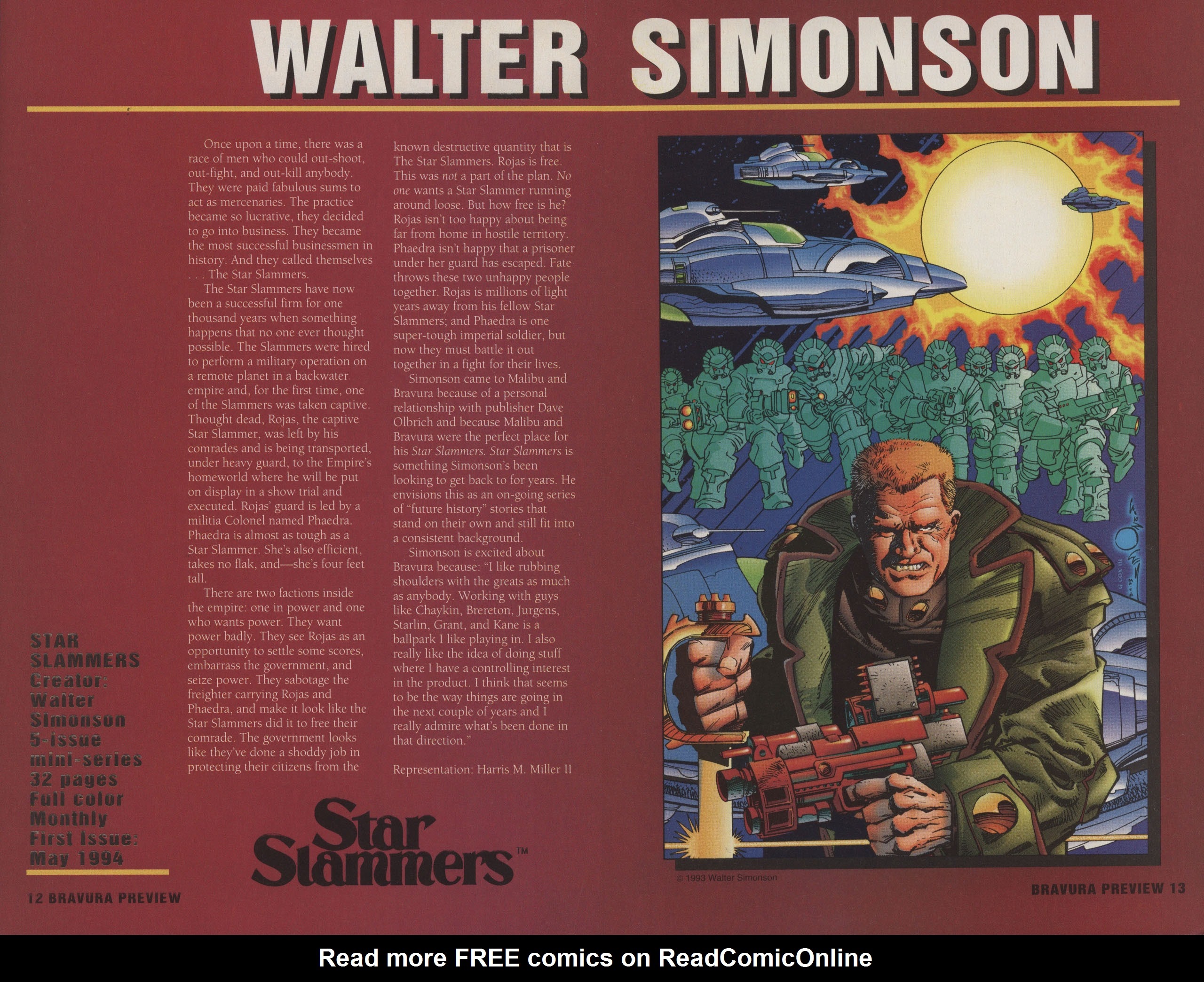 Read online Bravura comic -  Issue #1 - 11