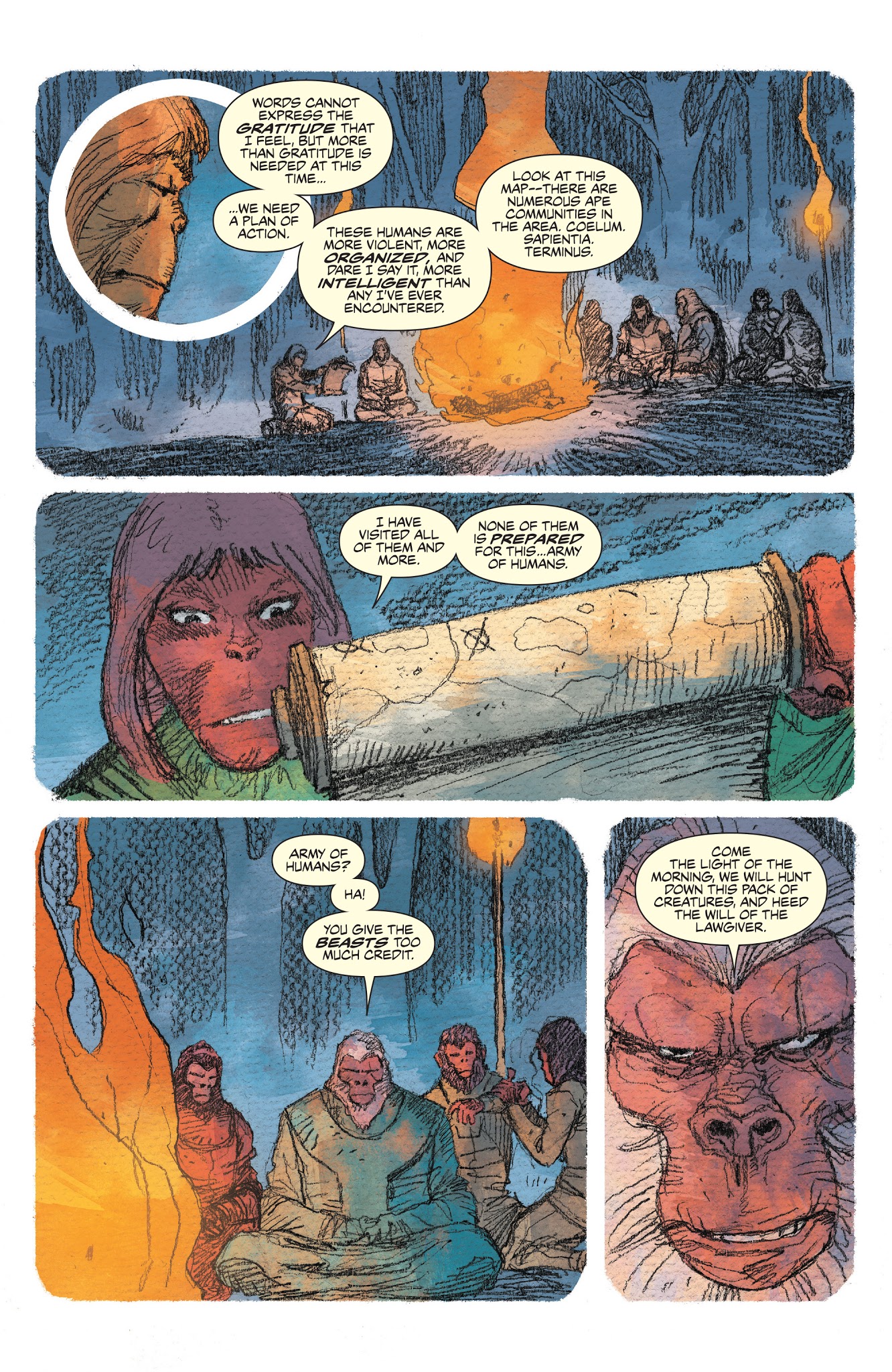 Read online Planet of the Apes: Ursus comic -  Issue #3 - 15