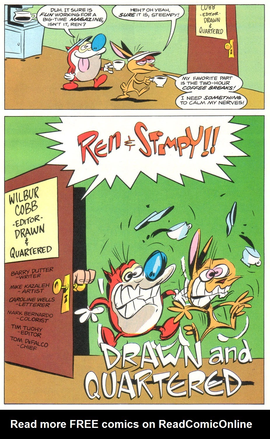 Read online The Ren and Stimpy Show Special: Four Swerks comic -  Issue # Full - 24