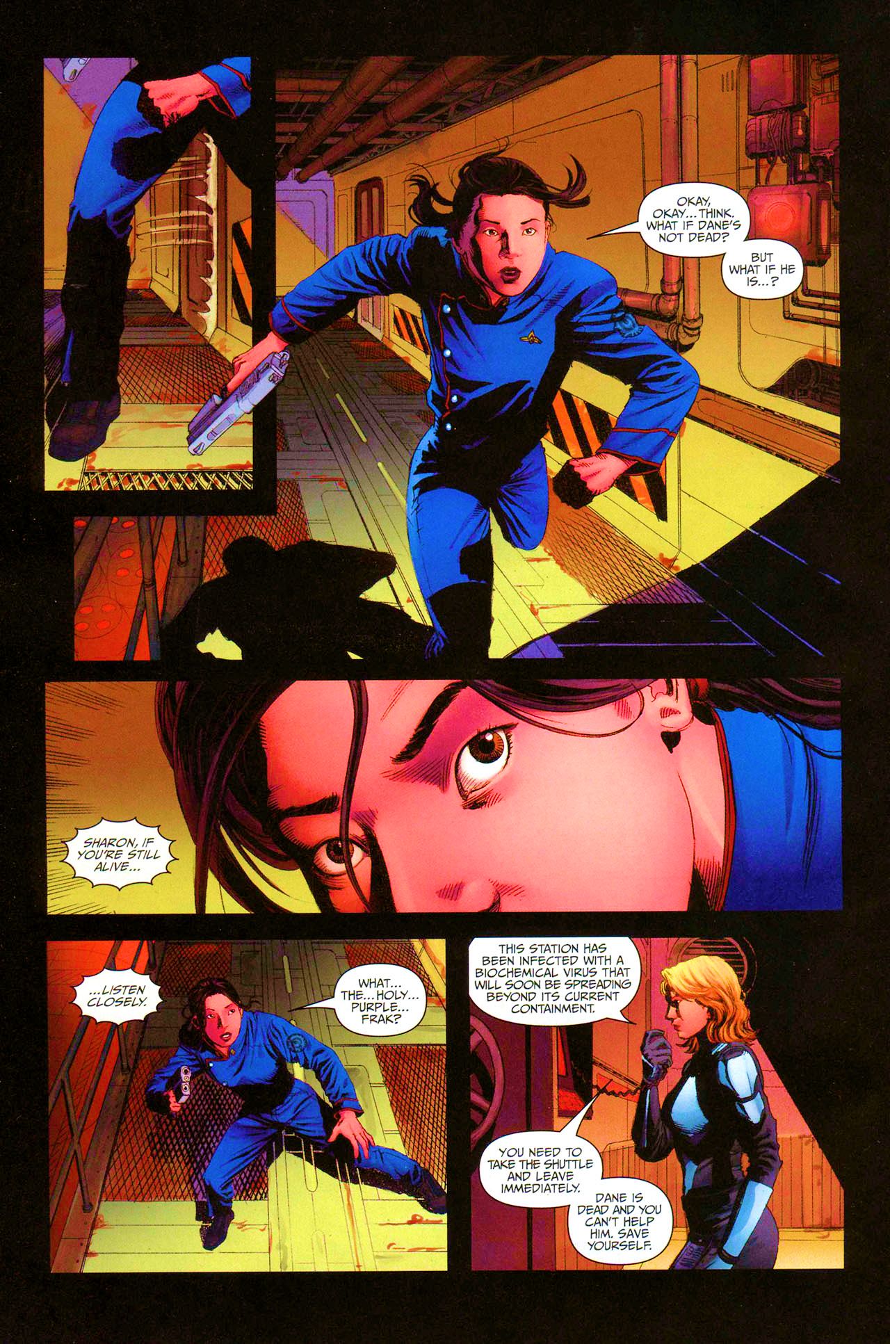 Read online Battlestar Galactica: Season Zero comic -  Issue #12 - 20