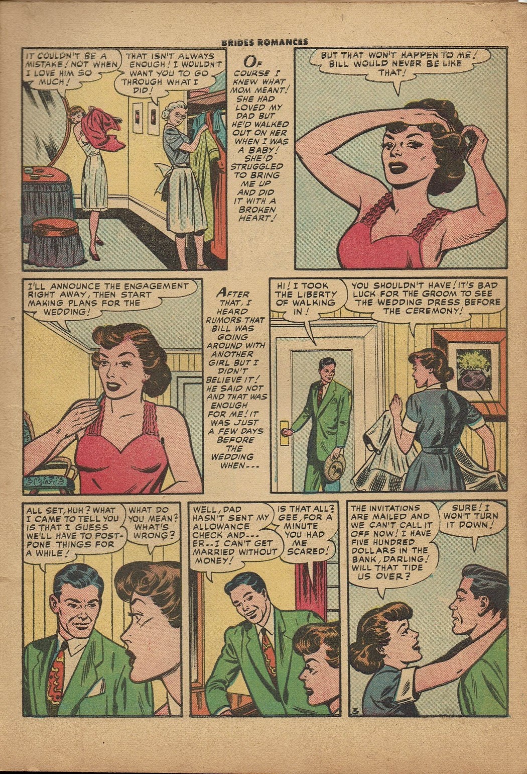 Read online Brides Romances comic -  Issue #12 - 5