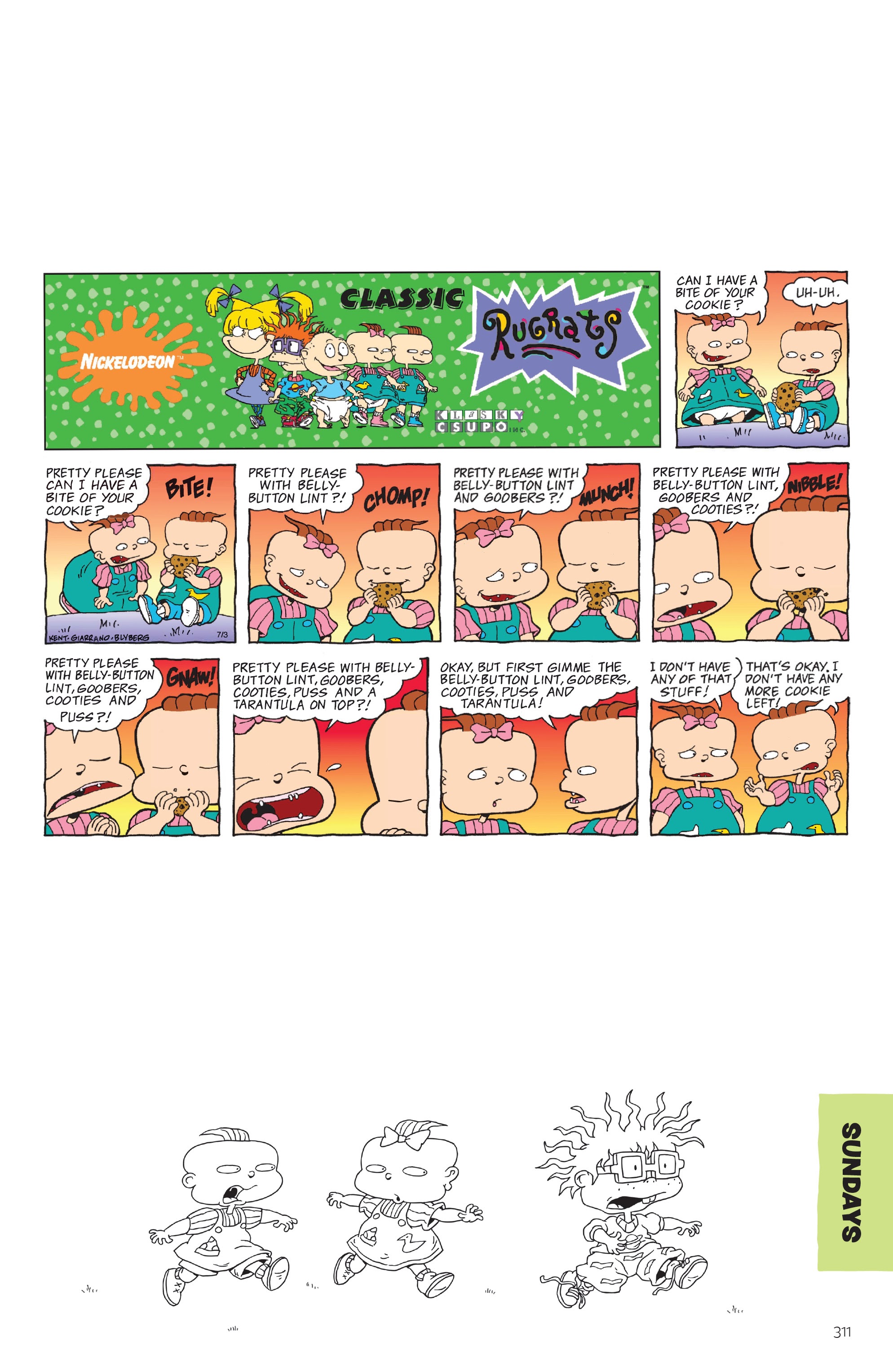 Read online Rugrats: The Newspaper Strips comic -  Issue # TPB (Part 4) - 10